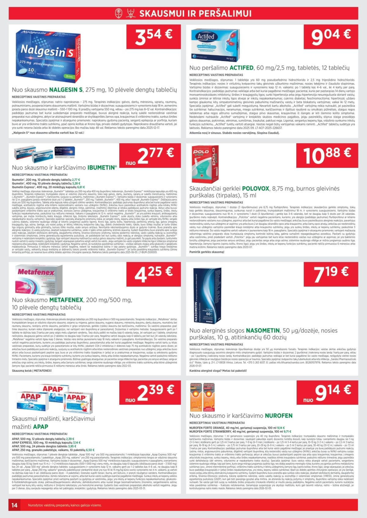 eurovaistine - EUROVAISTINĖ (2026 03 01 - 2026 03 31) - page: 14