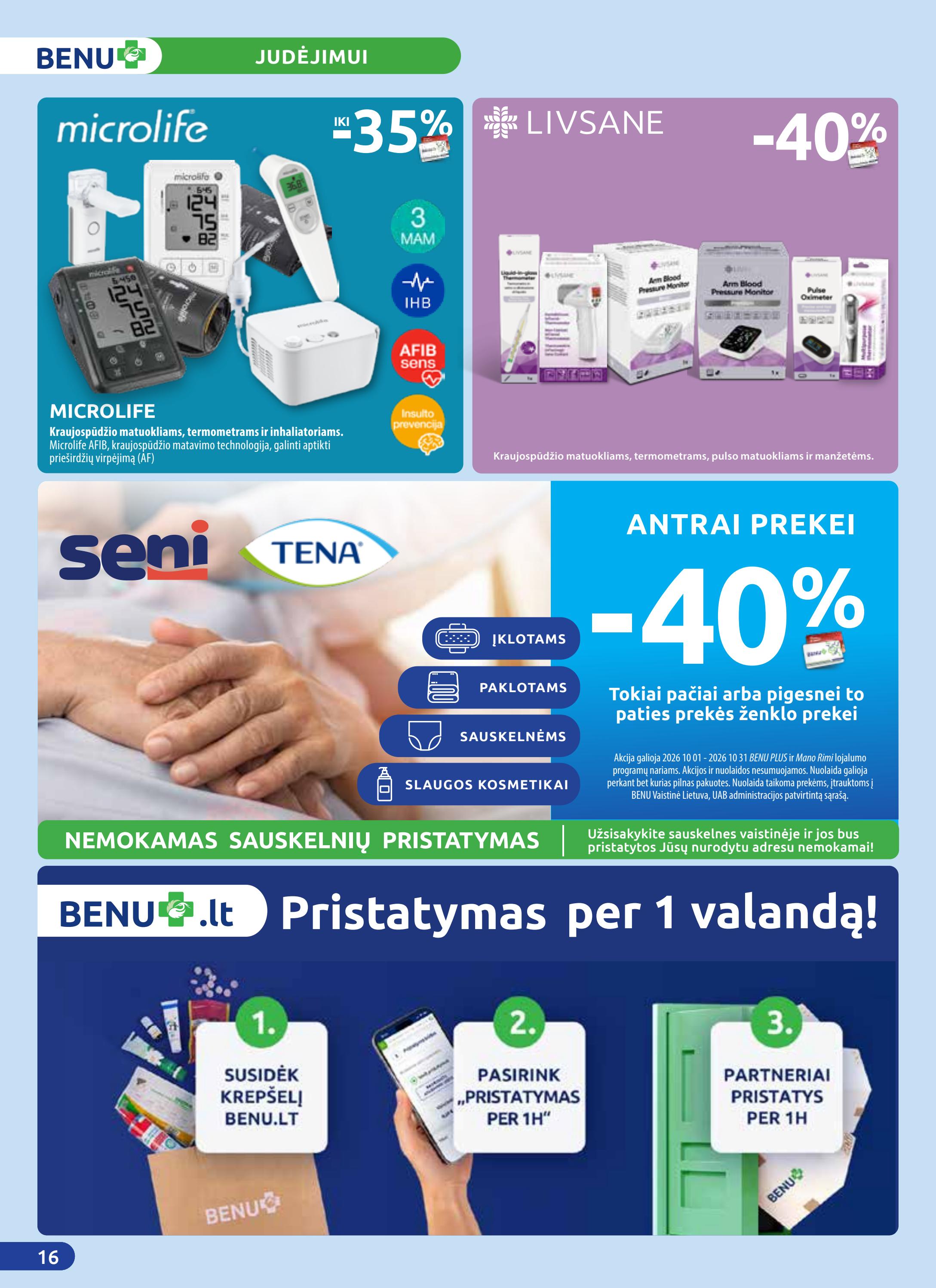 benu-vaistine - BENU mėnesio leidinys (2026-10) - page: 16