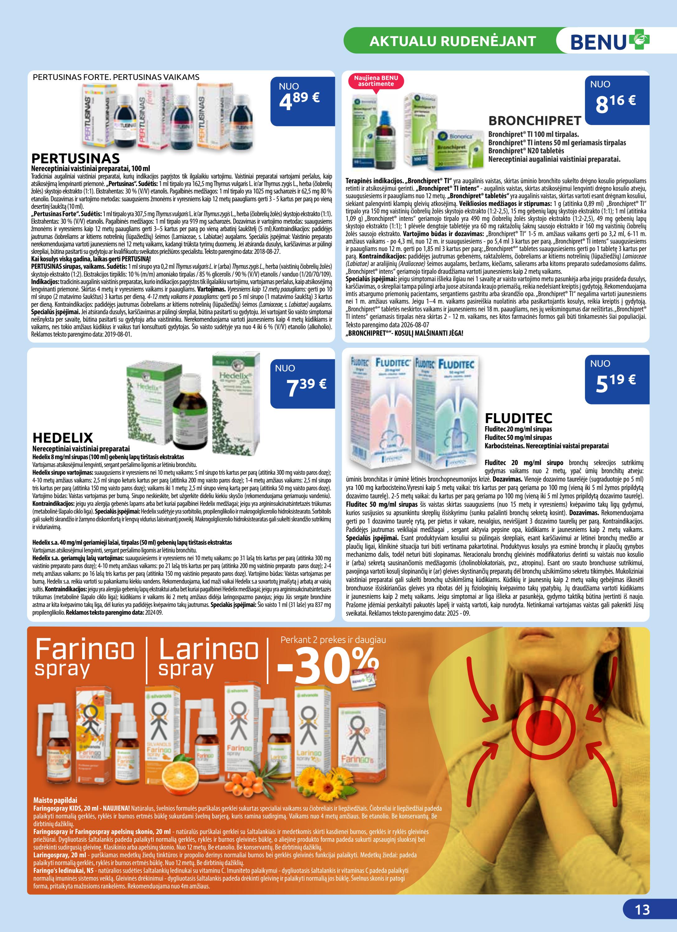 benu-vaistine - BENU mėnesio leidinys (2026-10) - page: 13