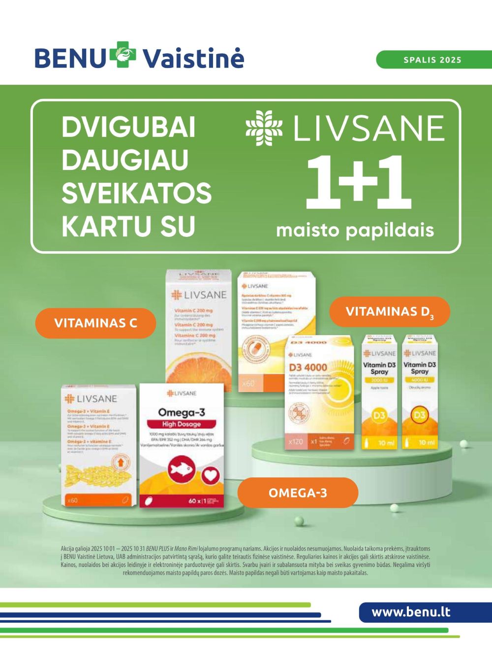 benu-vaistine - BENU VAISTINĖ (2025 10 01 - 2025 10 31) - page: 1 benu-vaistine - BENU VAISTINĖ (2025 10 01 - 2025 10 31) - page: 1