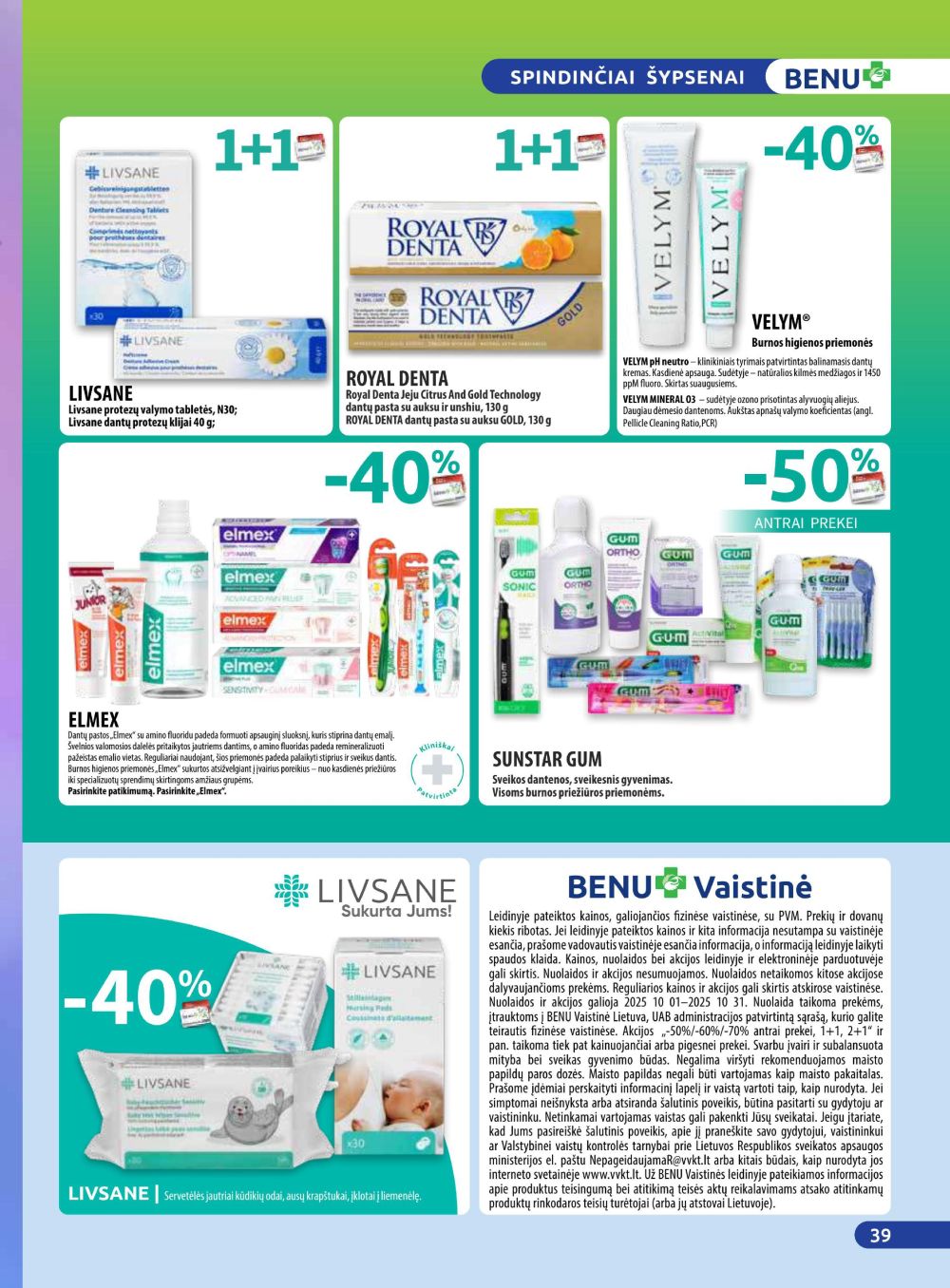 benu-vaistine - BENU VAISTINĖ (2025 10 01 - 2025 10 31) - page: 39 benu-vaistine - BENU VAISTINĖ (2025 10 01 - 2025 10 31) - page: 39