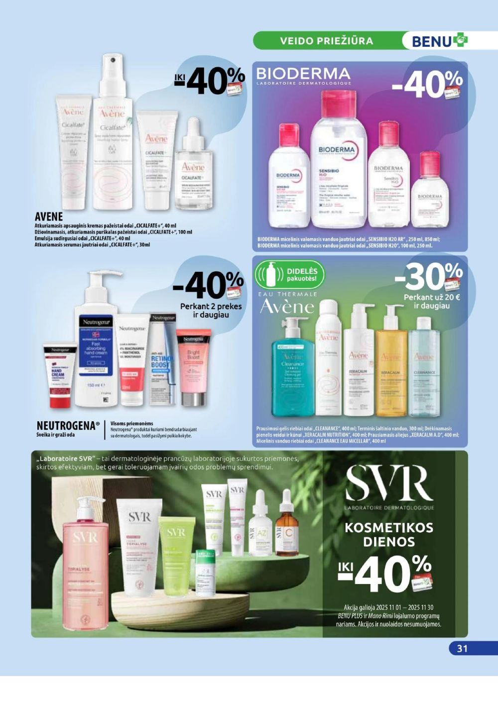 benu-vaistine - BENU VAISTINĖ (2025 11 01 - 2025 11 30) - page: 31 benu-vaistine - BENU VAISTINĖ (2025 11 01 - 2025 11 30) - page: 31