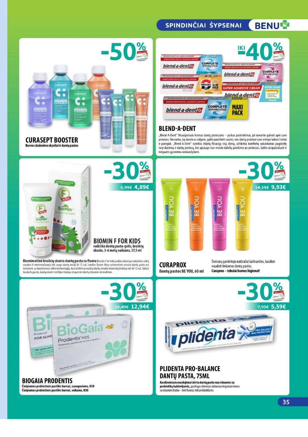 benu-vaistine - BENU VAISTINĖ (2025 11 01 - 2025 11 30) - page: 35 benu-vaistine - BENU VAISTINĖ (2025 11 01 - 2025 11 30) - page: 35
