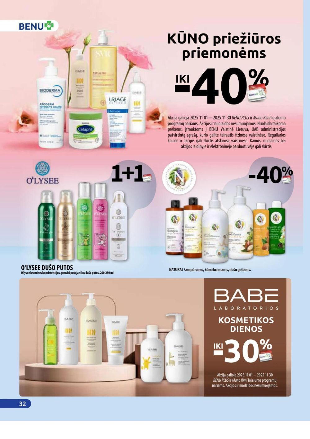 benu-vaistine - BENU VAISTINĖ (2025 11 01 - 2025 11 30) - page: 32 benu-vaistine - BENU VAISTINĖ (2025 11 01 - 2025 11 30) - page: 32