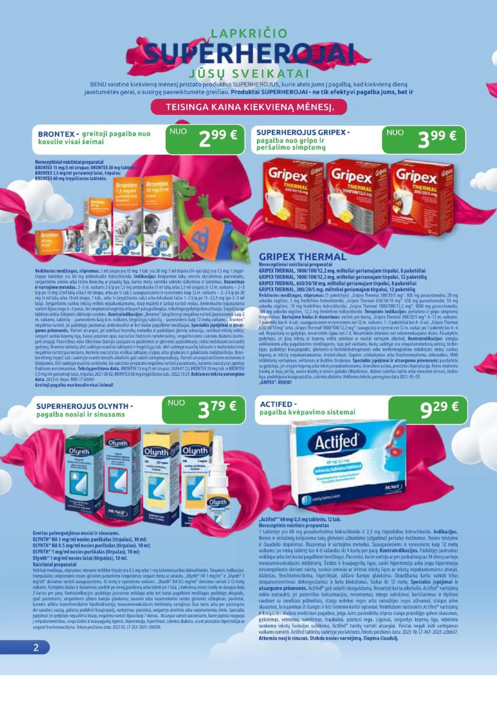 benu-vaistine - BENU VAISTINĖ (2025 11 01 - 2025 11 30) - page: 2 benu-vaistine - BENU VAISTINĖ (2025 11 01 - 2025 11 30) - page: 2