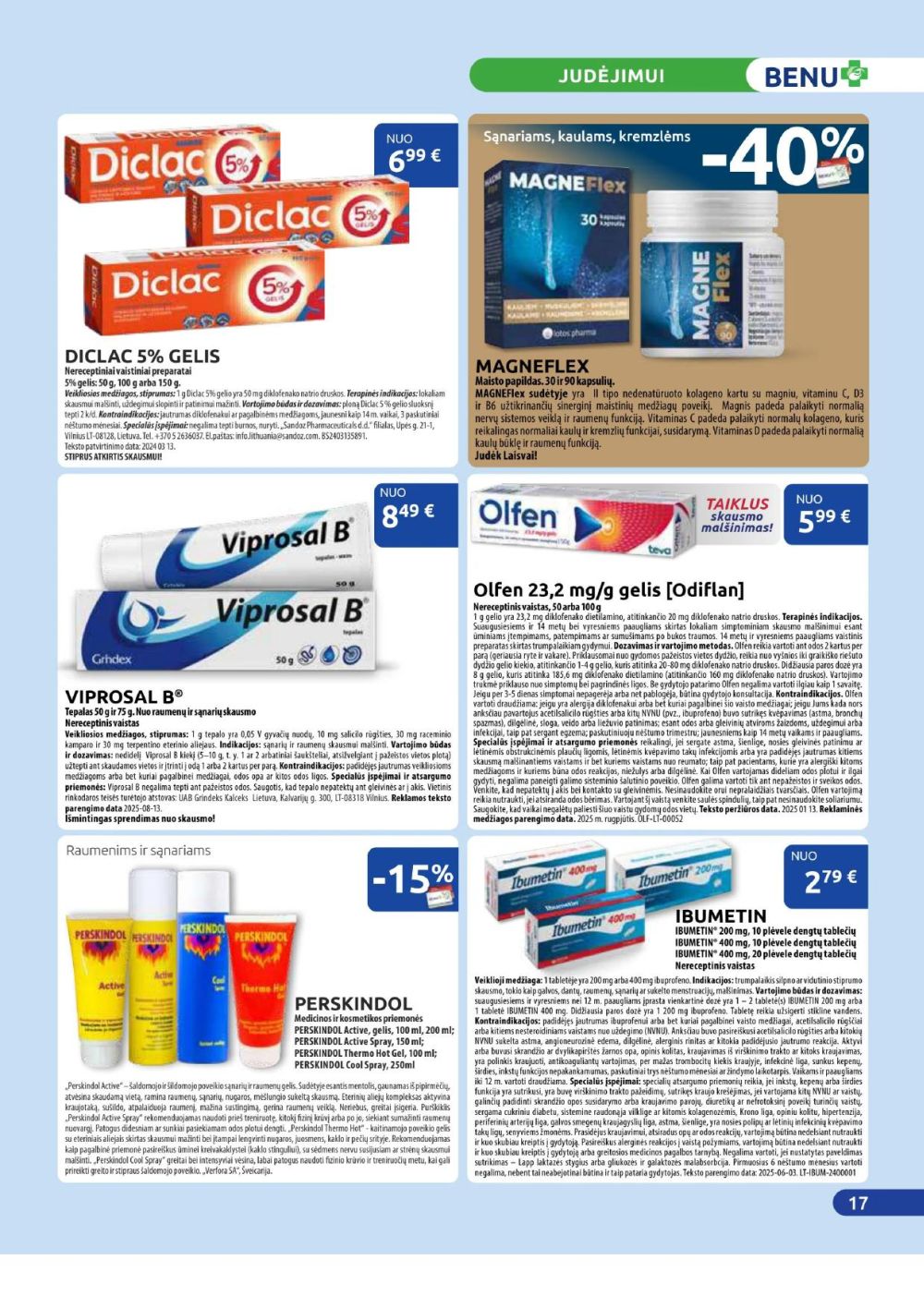 benu-vaistine - BENU VAISTINĖ (2025 11 01 - 2025 11 30) - page: 17 benu-vaistine - BENU VAISTINĖ (2025 11 01 - 2025 11 30) - page: 17