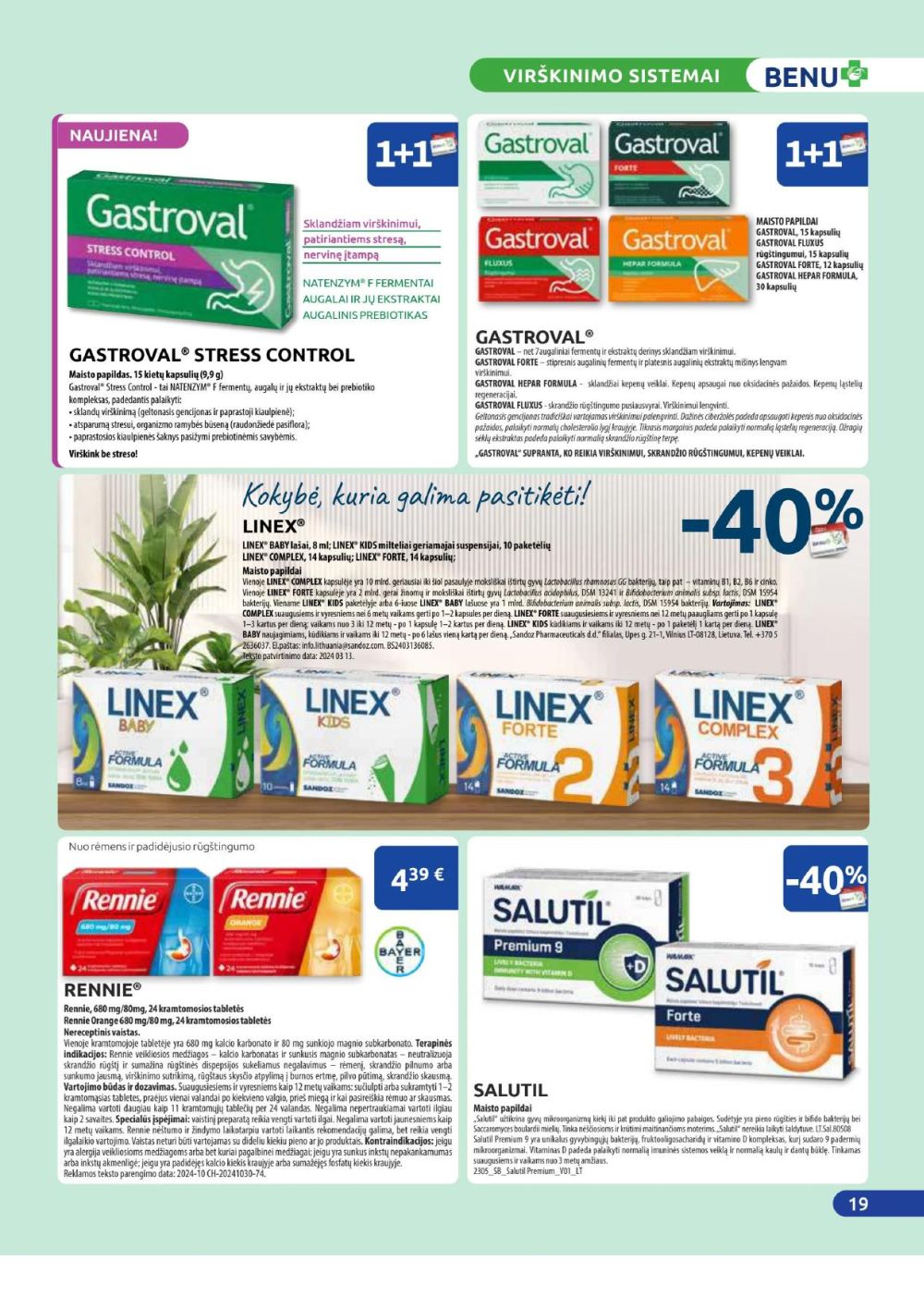 benu-vaistine - BENU VAISTINĖ (2025 11 01 - 2025 11 30) - page: 19 benu-vaistine - BENU VAISTINĖ (2025 11 01 - 2025 11 30) - page: 19