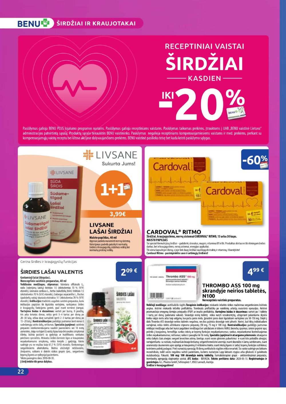 benu-vaistine - BENU VAISTINĖ (2025 12 01 - 2025 12 31) - page: 22