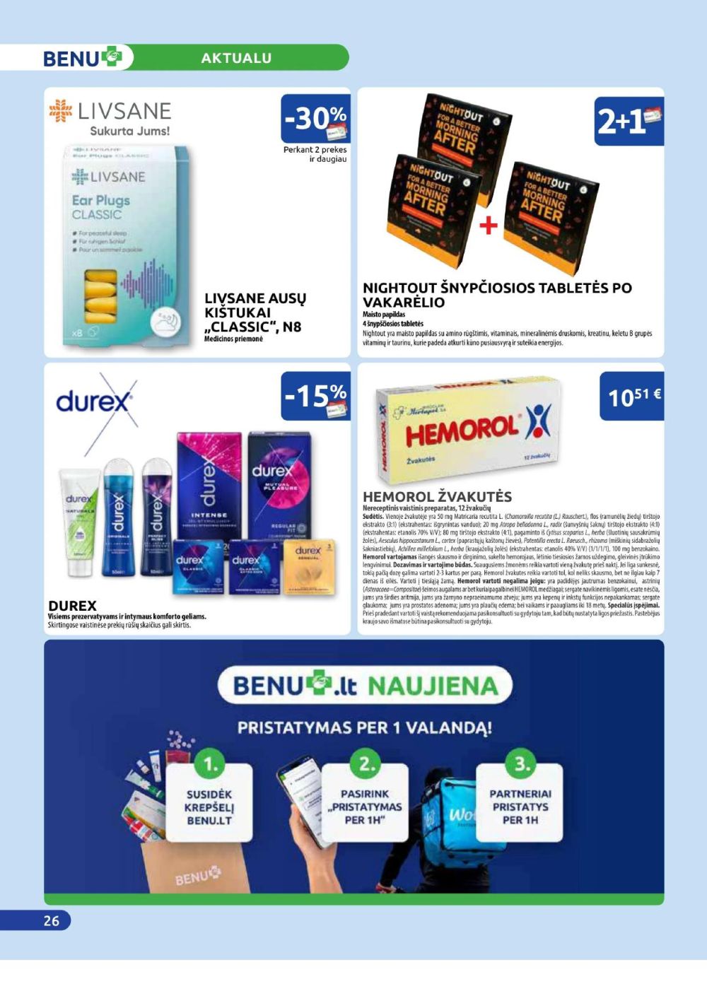benu-vaistine - BENU VAISTINĖ (2025 12 01 - 2025 12 31) - page: 26