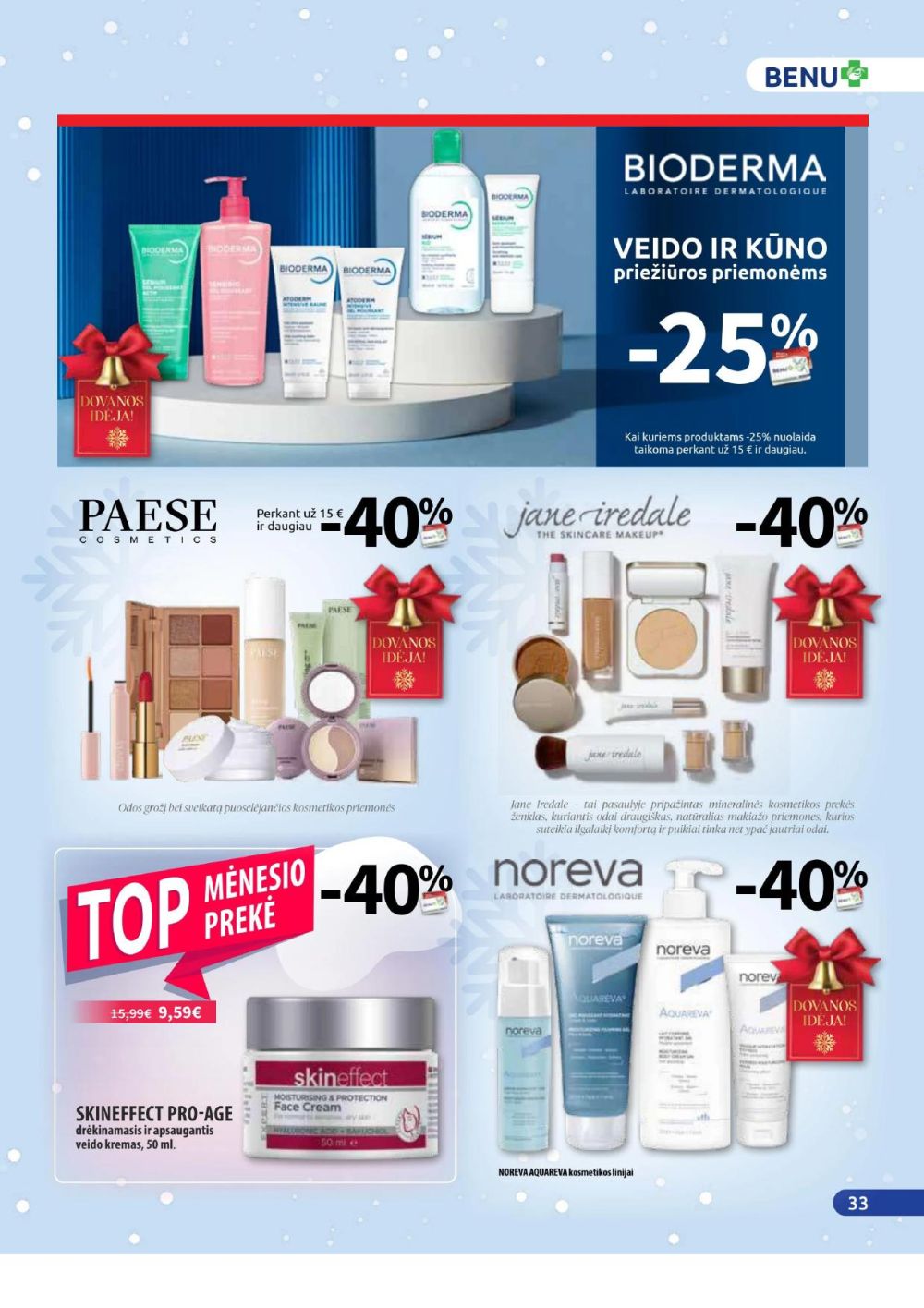 benu-vaistine - BENU VAISTINĖ (2025 12 01 - 2025 12 31) - page: 33