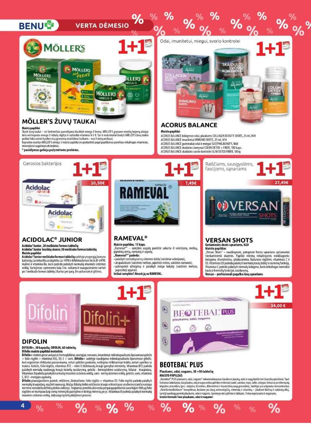 benu-vaistine - BENU VAISTINĖ (2025 12 01 - 2025 12 31) - page: 4