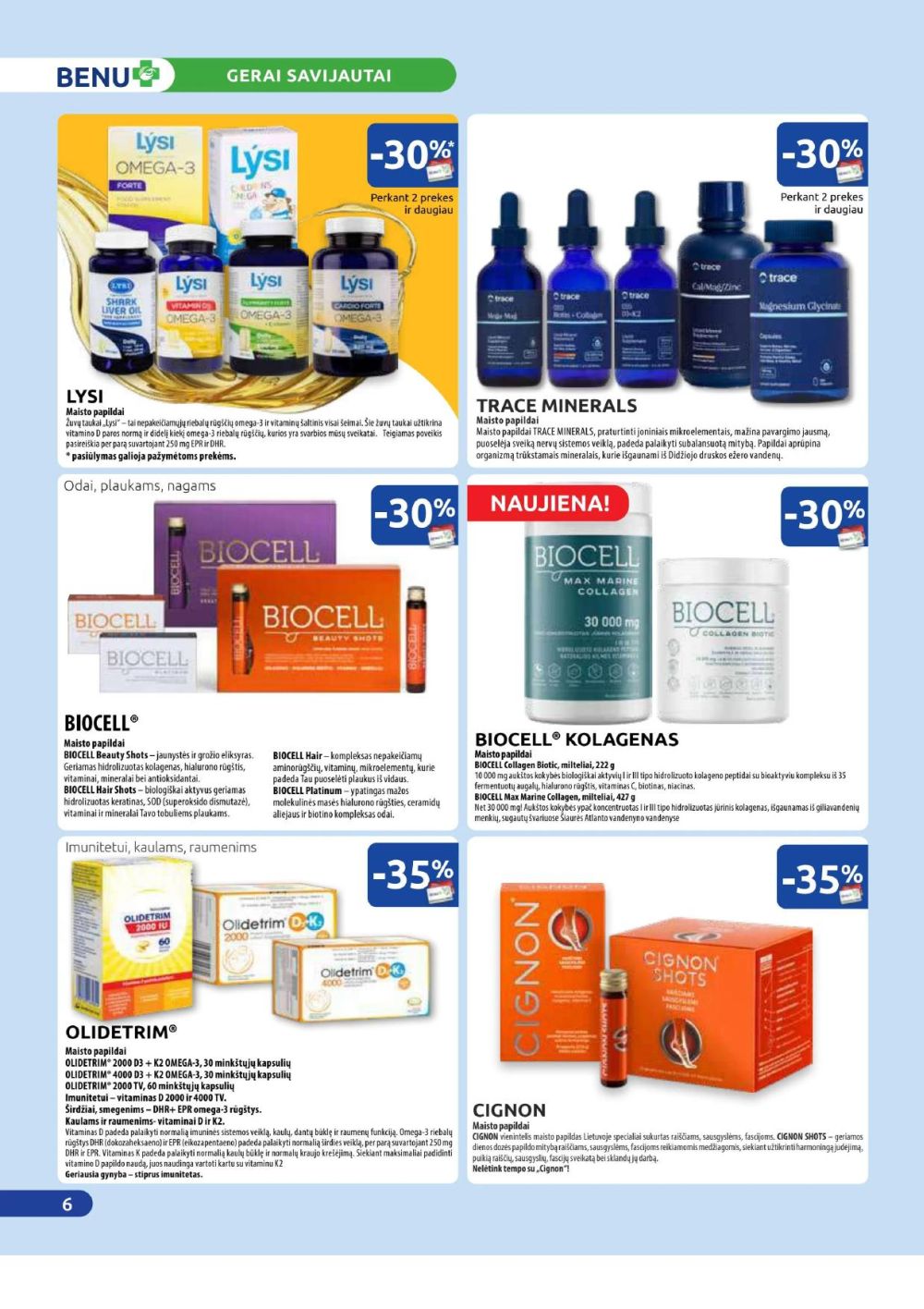 benu-vaistine - BENU VAISTINĖ (2025 12 01 - 2025 12 31) - page: 6