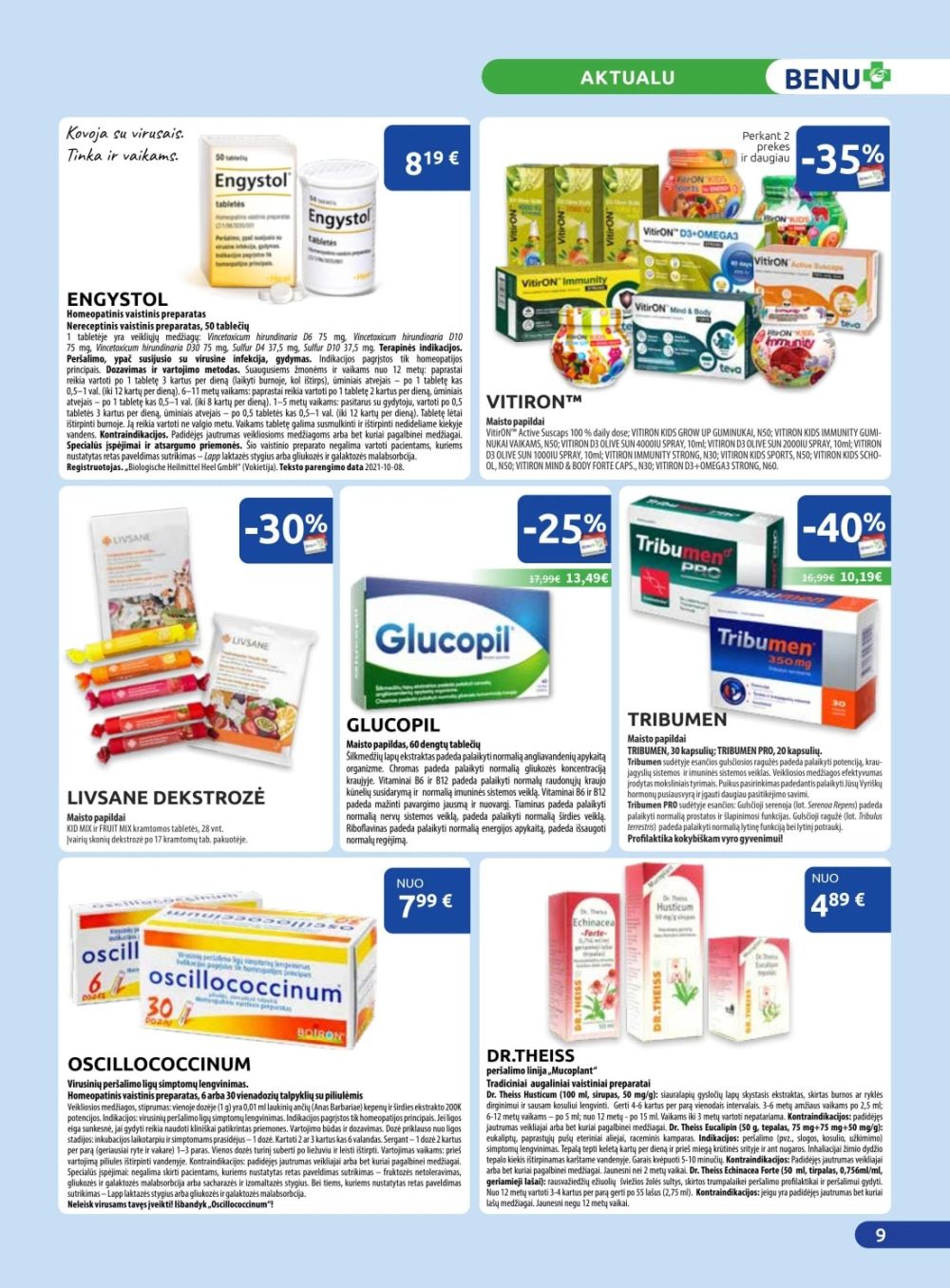 benu-vaistine - BENU VAISTINĖ (2026 01 01 - 2026 01 31) - page: 9