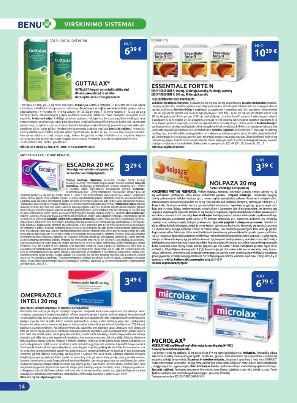benu-vaistine - BENU VAISTINĖ (2026 01 01 - 2026 01 31) - page: 14