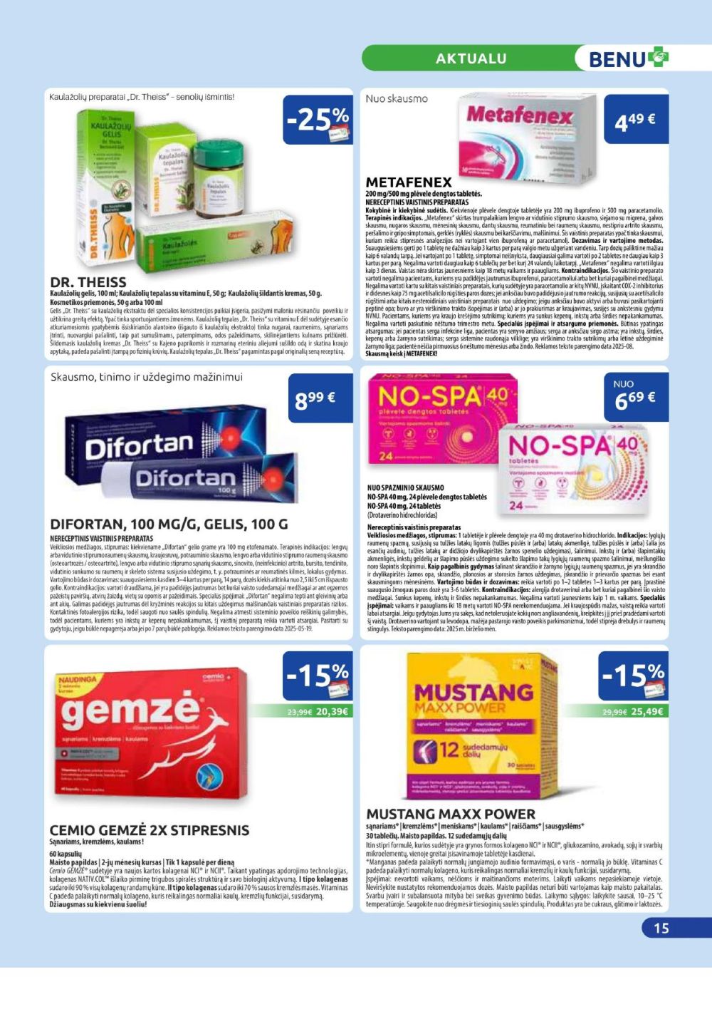 benu-vaistine - BENU VAISTINĖ (2026 02 01 - 2026 02 28) - page: 15