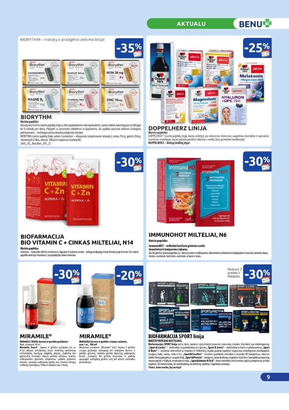 benu-vaistine - BENU VAISTINĖ (2026 02 01 - 2026 02 28) - page: 9