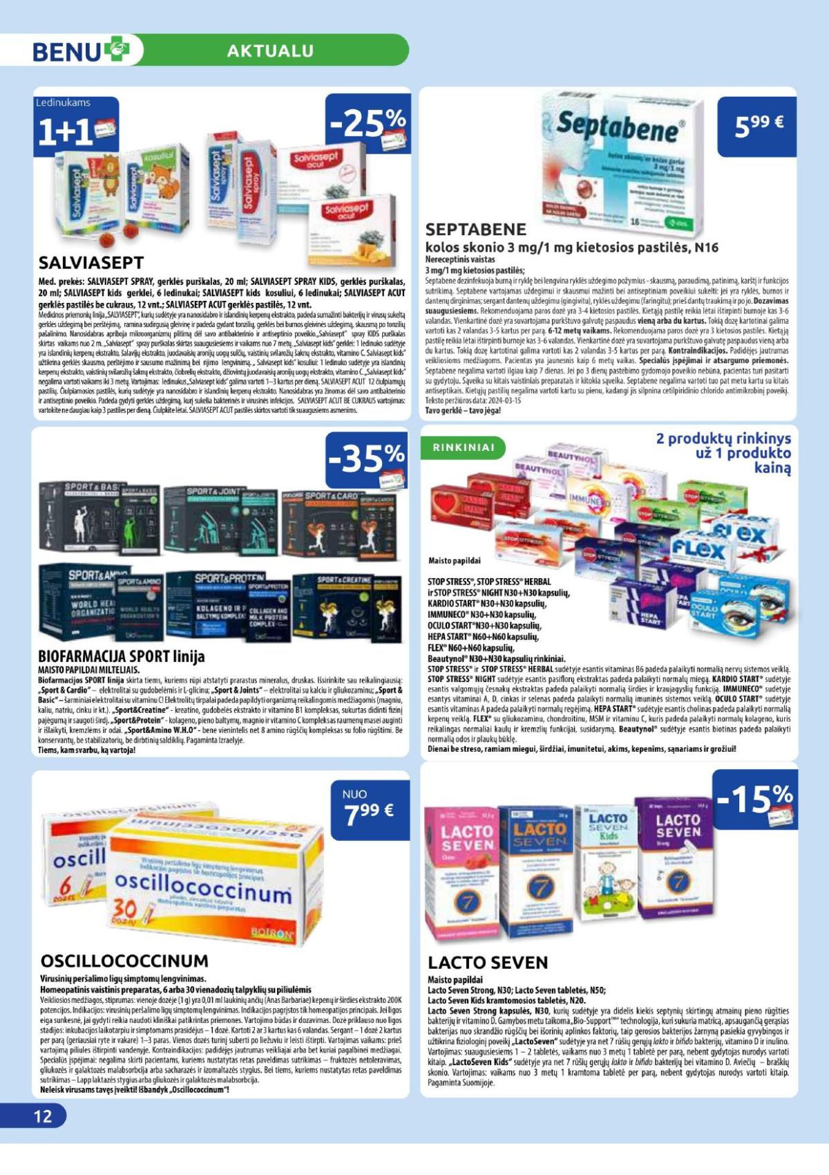 benu-vaistine - BENU VAISTINĖ (2026 03 01 - 2026 03 31) - page: 12