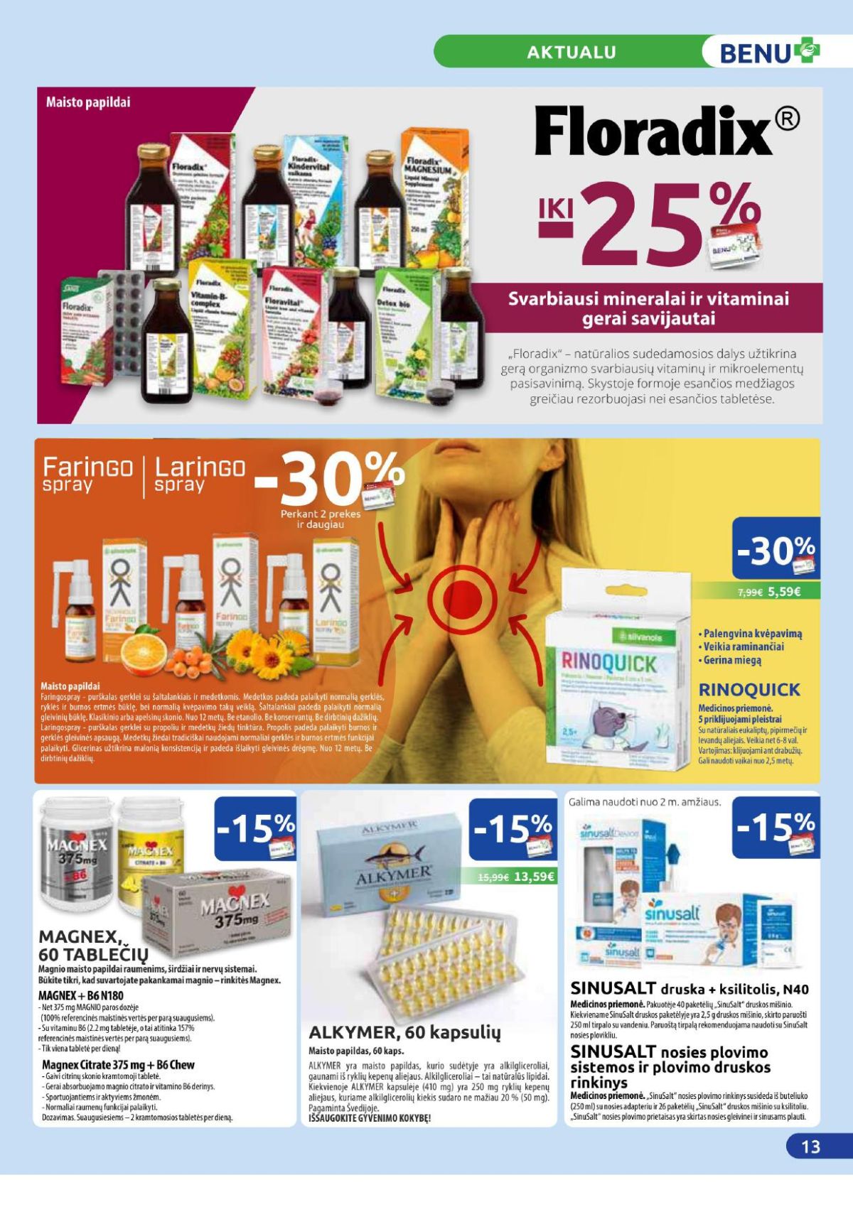 benu-vaistine - BENU VAISTINĖ (2026 03 01 - 2026 03 31) - page: 13