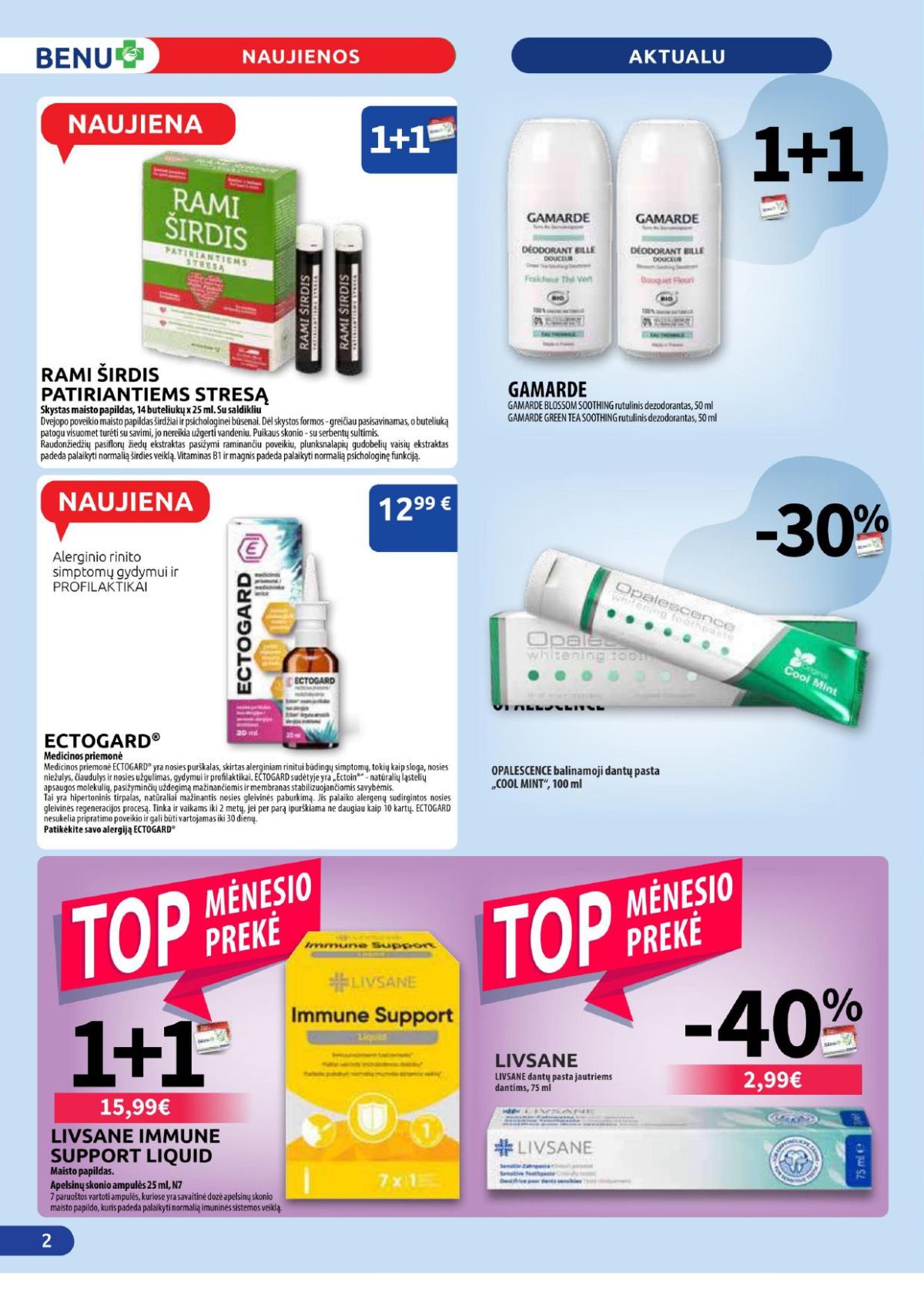 benu-vaistine - BENU VAISTINĖ (2026 03 01 - 2026 03 31) - page: 2