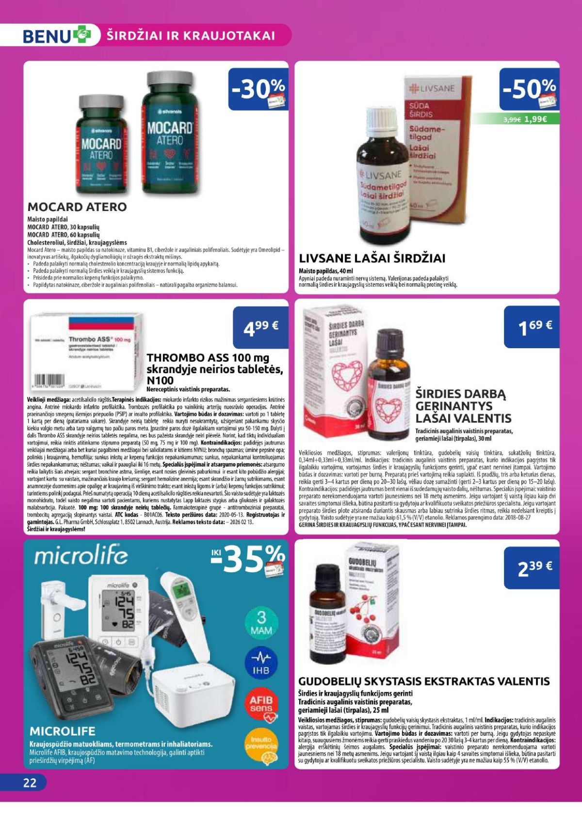 benu-vaistine - BENU VAISTINĖ (2026 03 01 - 2026 03 31) - page: 22