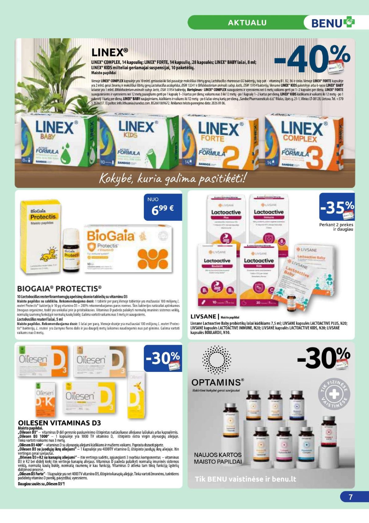 benu-vaistine - BENU VAISTINĖ (2026 03 01 - 2026 03 31) - page: 7