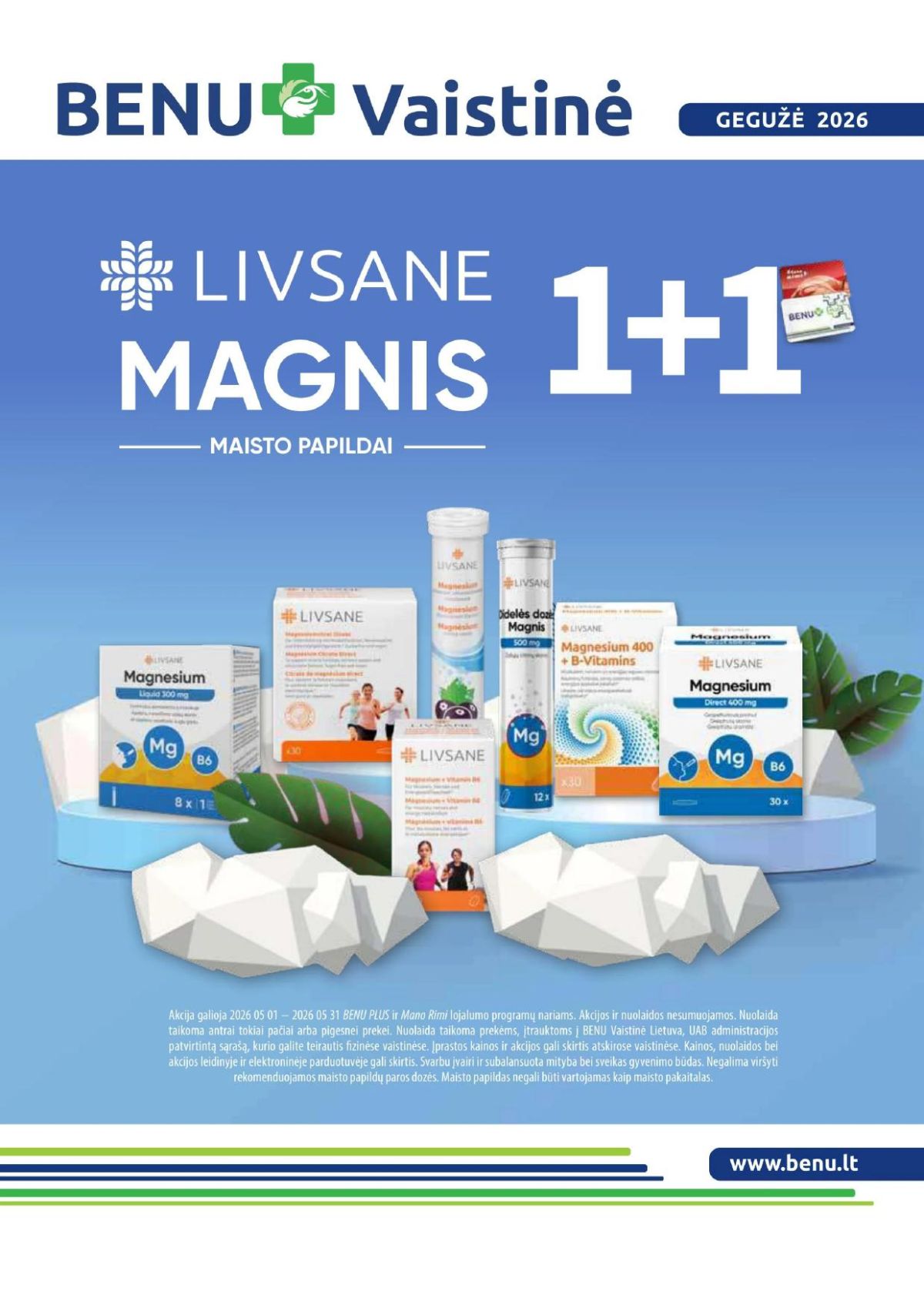 benu-vaistine - BENU VAISTINĖ (2026 05 01 - 2026 05 31) - page: 1