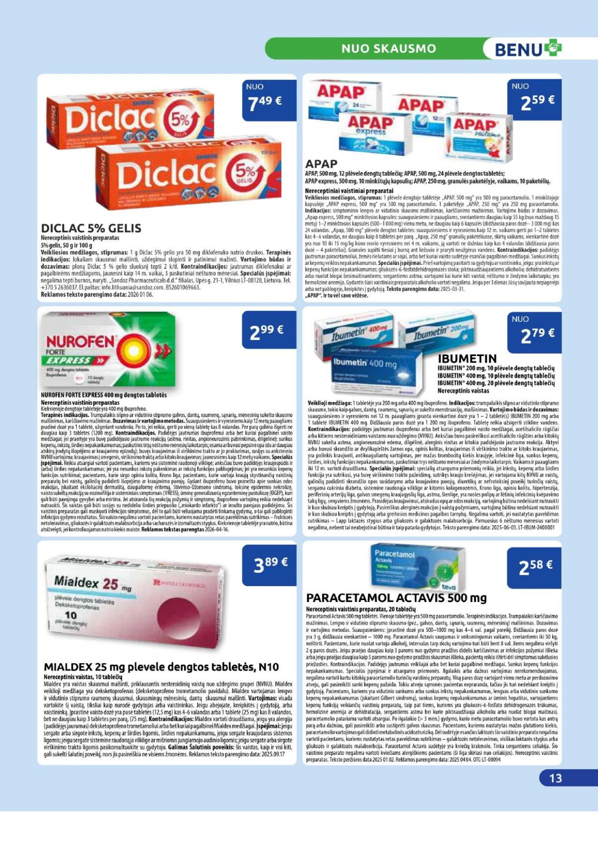 benu-vaistine - BENU VAISTINĖ (2026 05 01 - 2026 05 31) - page: 7