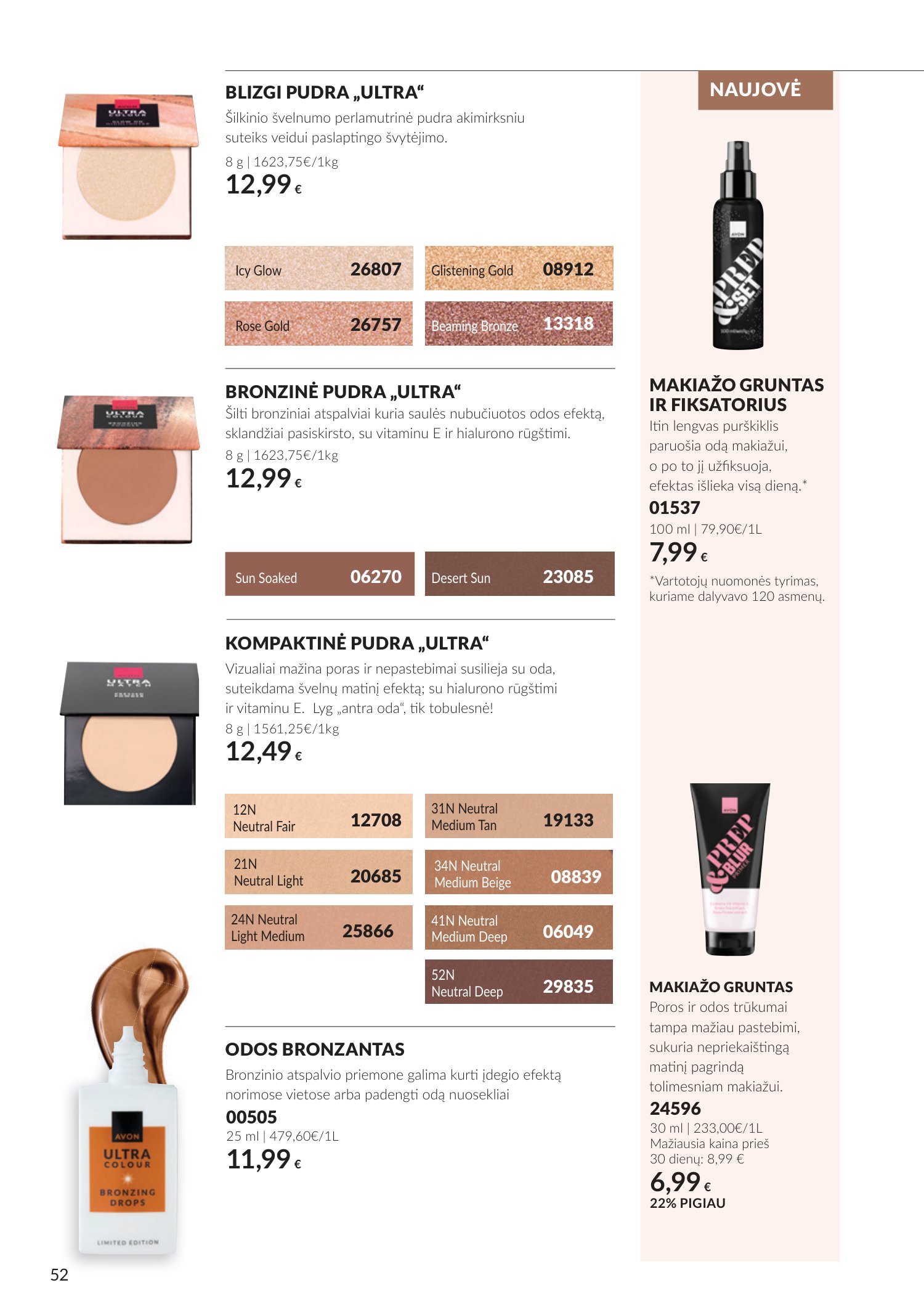 avon - Spalio katalogas (2026-09-30 - 2026-10-31) - page: 52