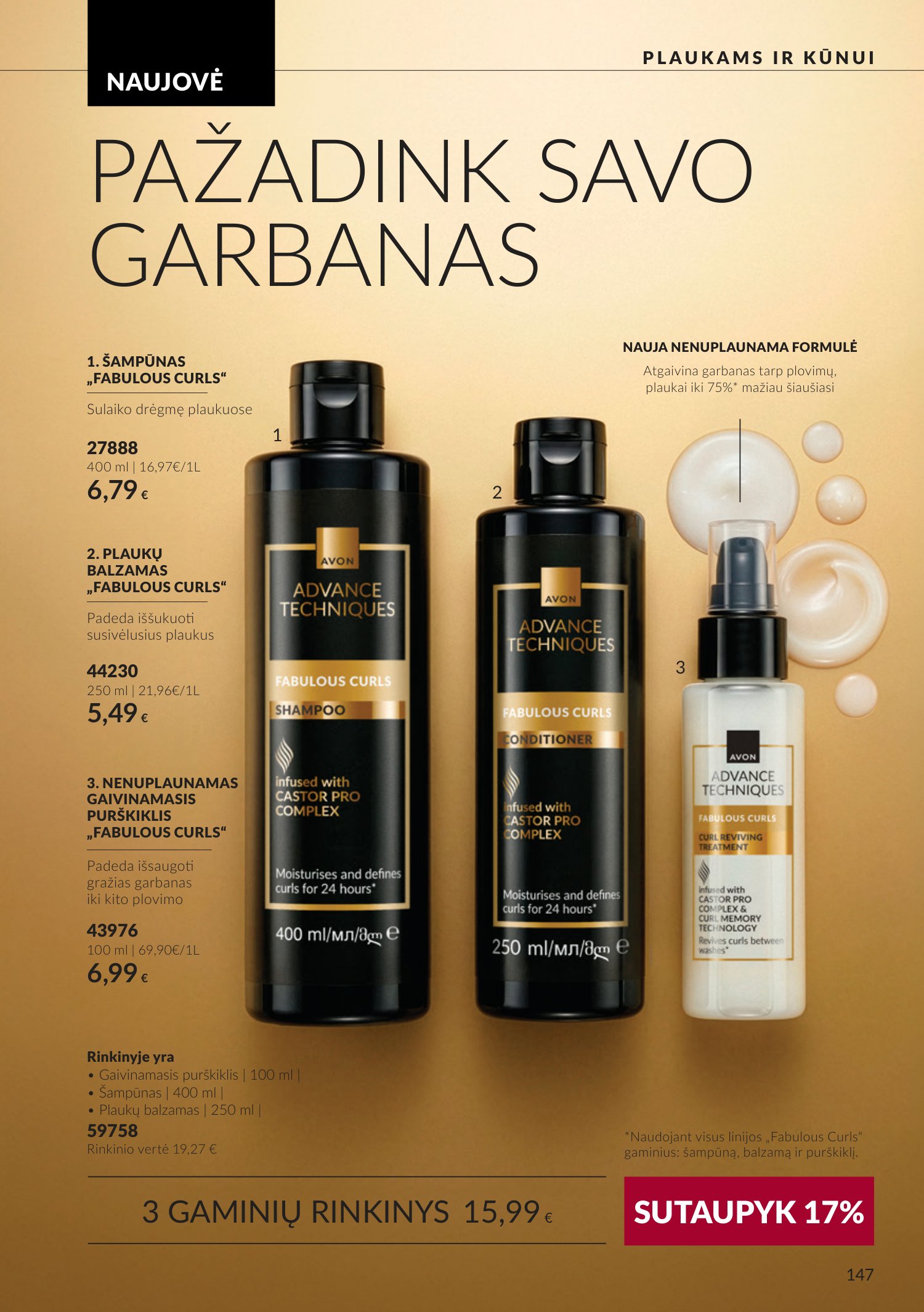 avon - Spalio katalogas (2026-09-30 - 2026-10-31) - page: 147