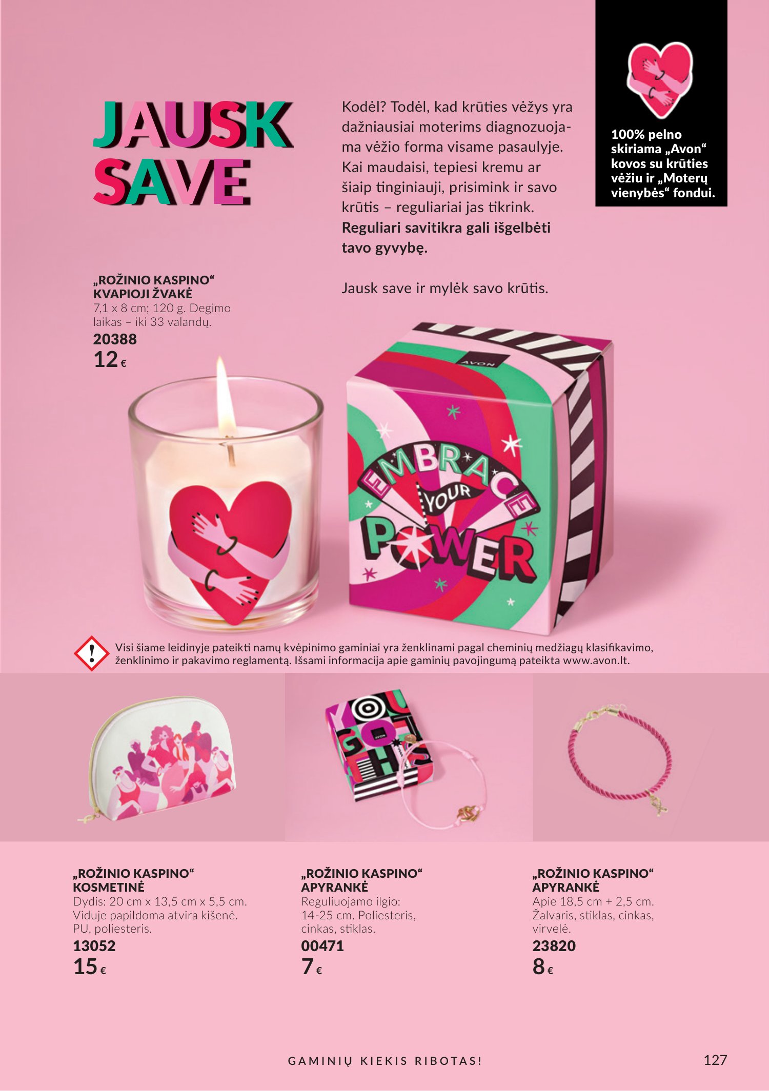 avon - Spalio katalogas (2026-09-30 - 2026-10-31) - page: 127