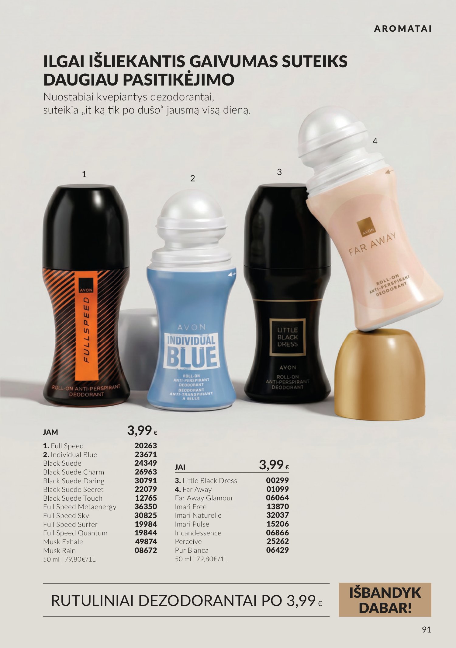 avon - Spalio katalogas (2026-09-30 - 2026-10-31) - page: 91