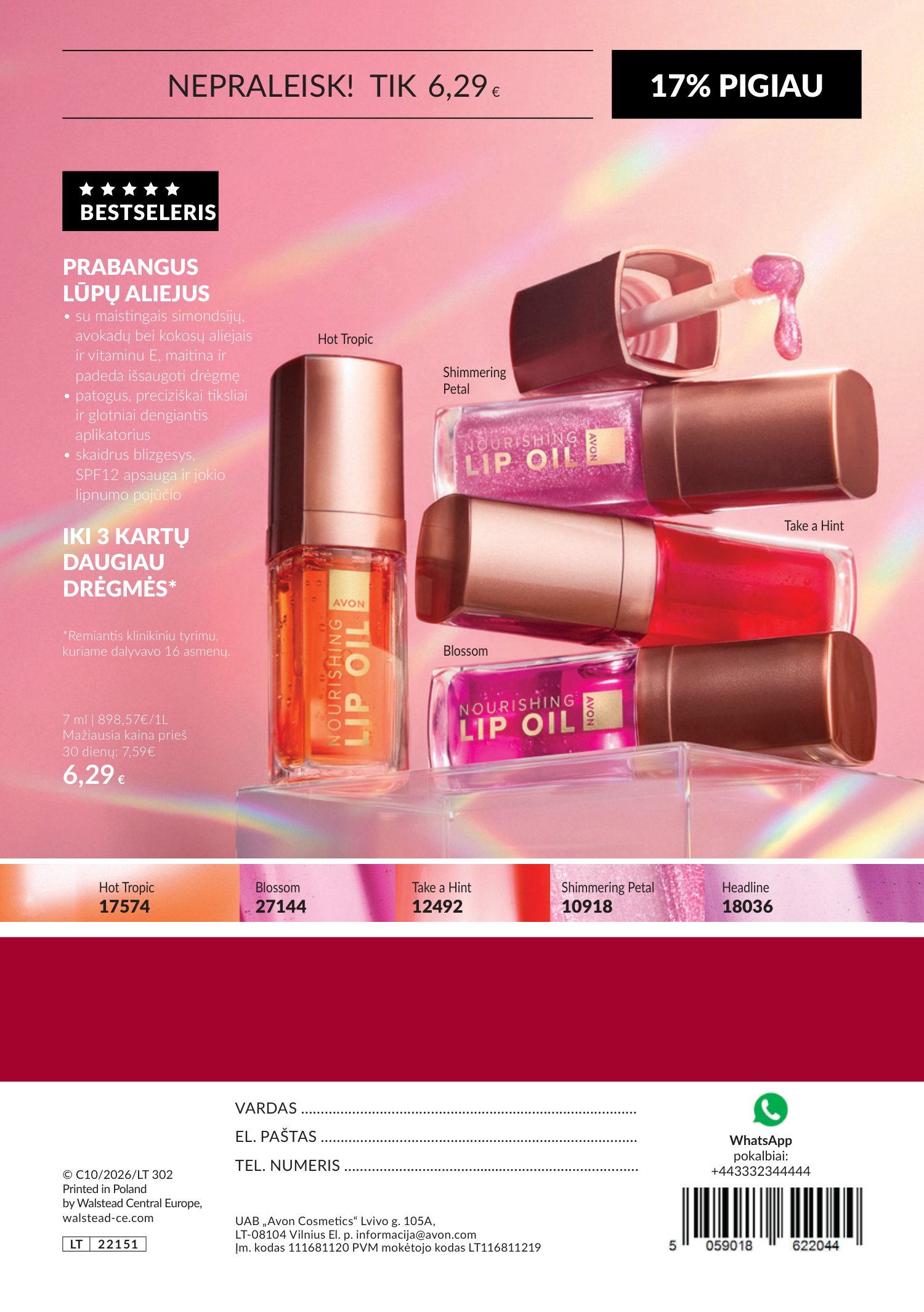 avon - Spalio katalogas (2026-09-30 - 2026-10-31) - page: 180