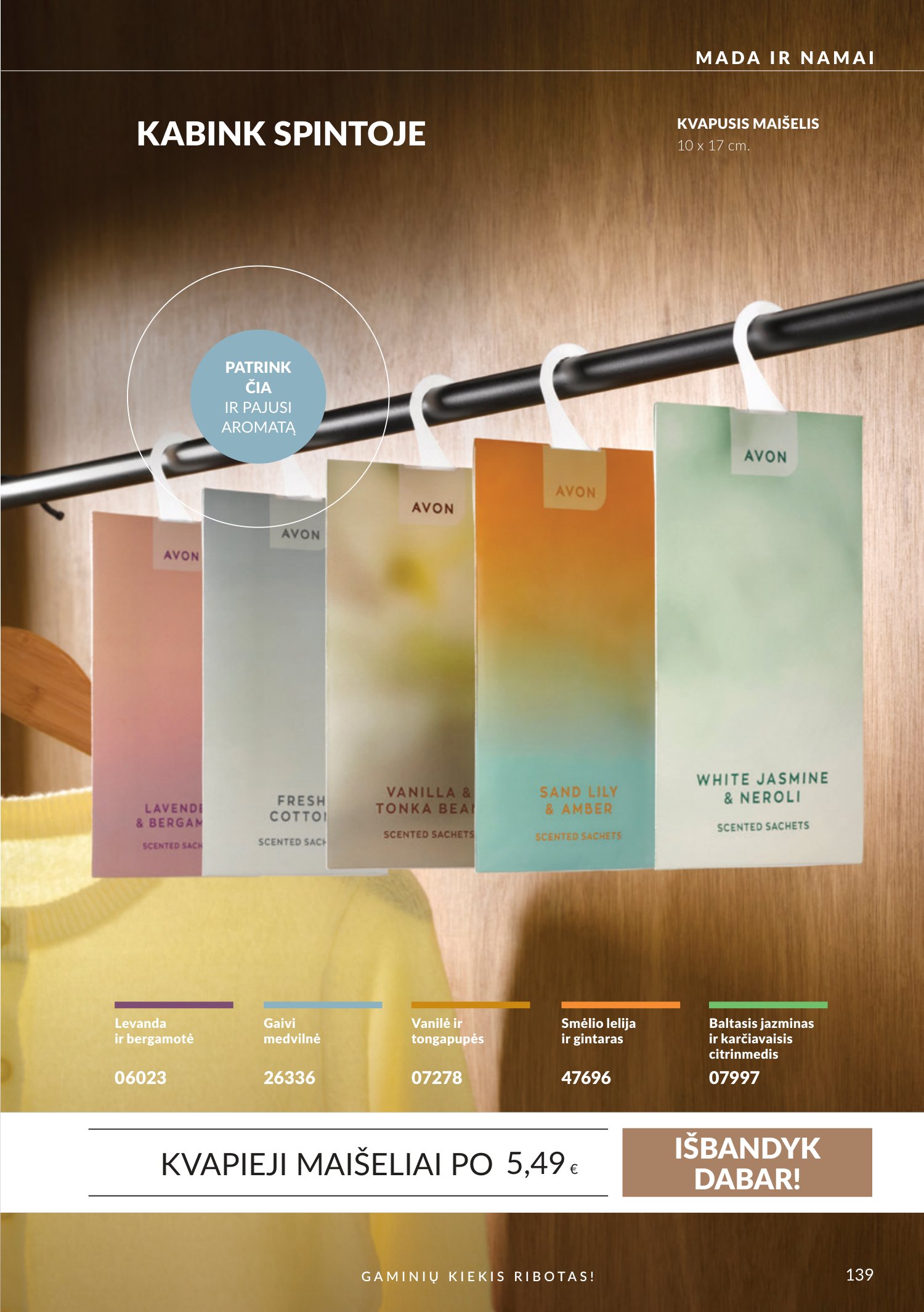 avon - Spalio katalogas (2026-09-30 - 2026-10-31) - page: 139