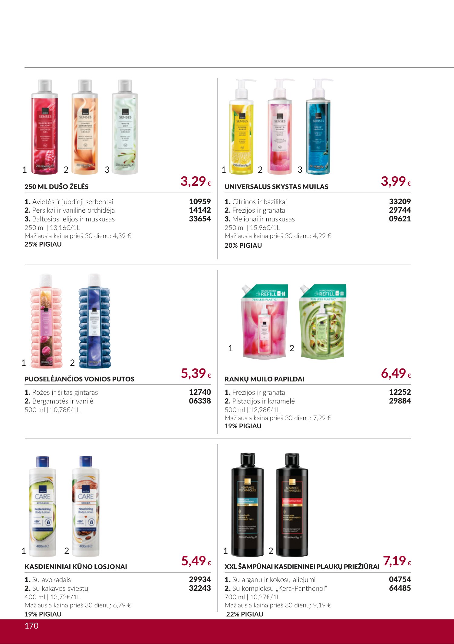 avon - Spalio katalogas (2026-09-30 - 2026-10-31) - page: 170