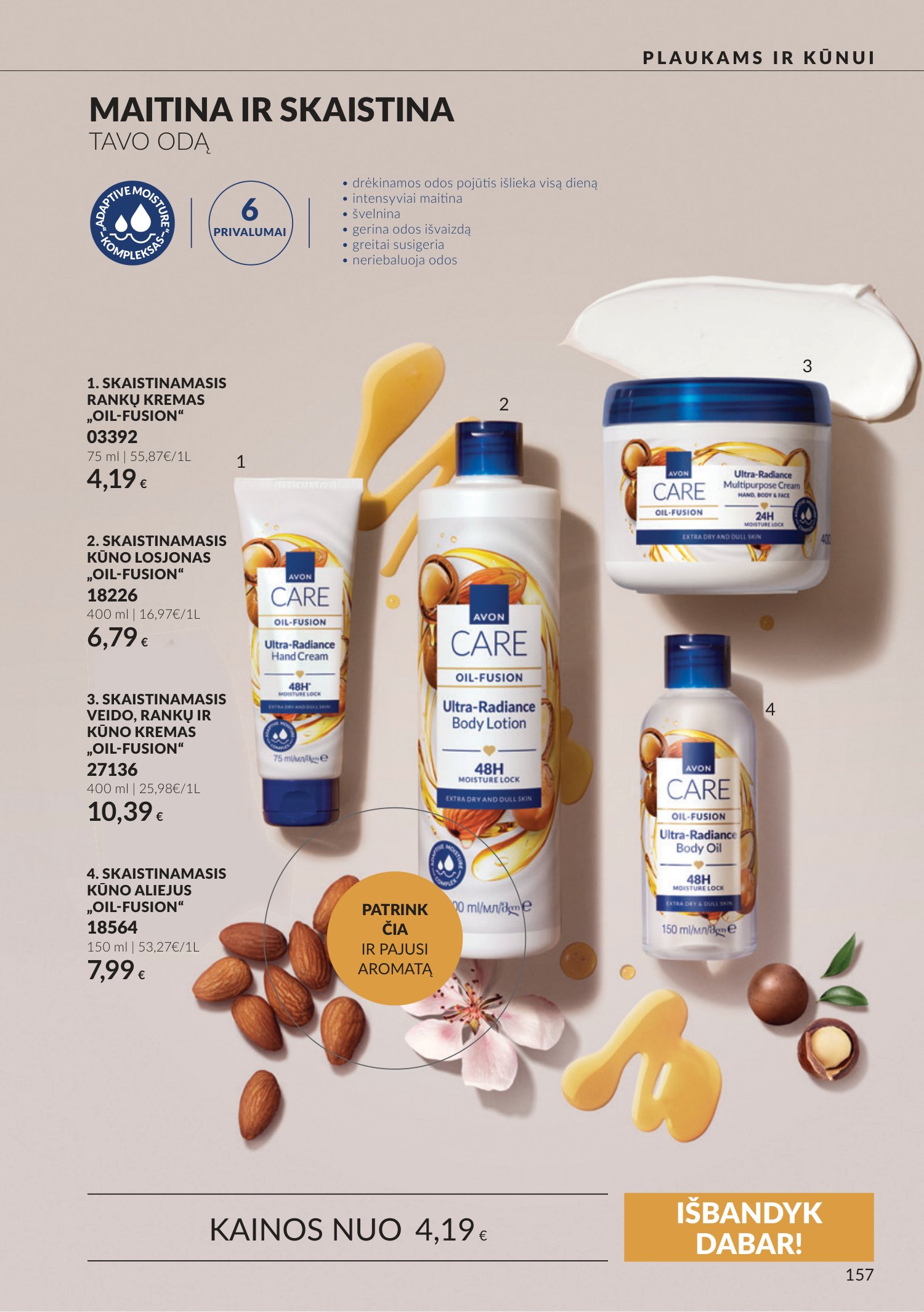 avon - Spalio katalogas (2026-09-30 - 2026-10-31) - page: 157