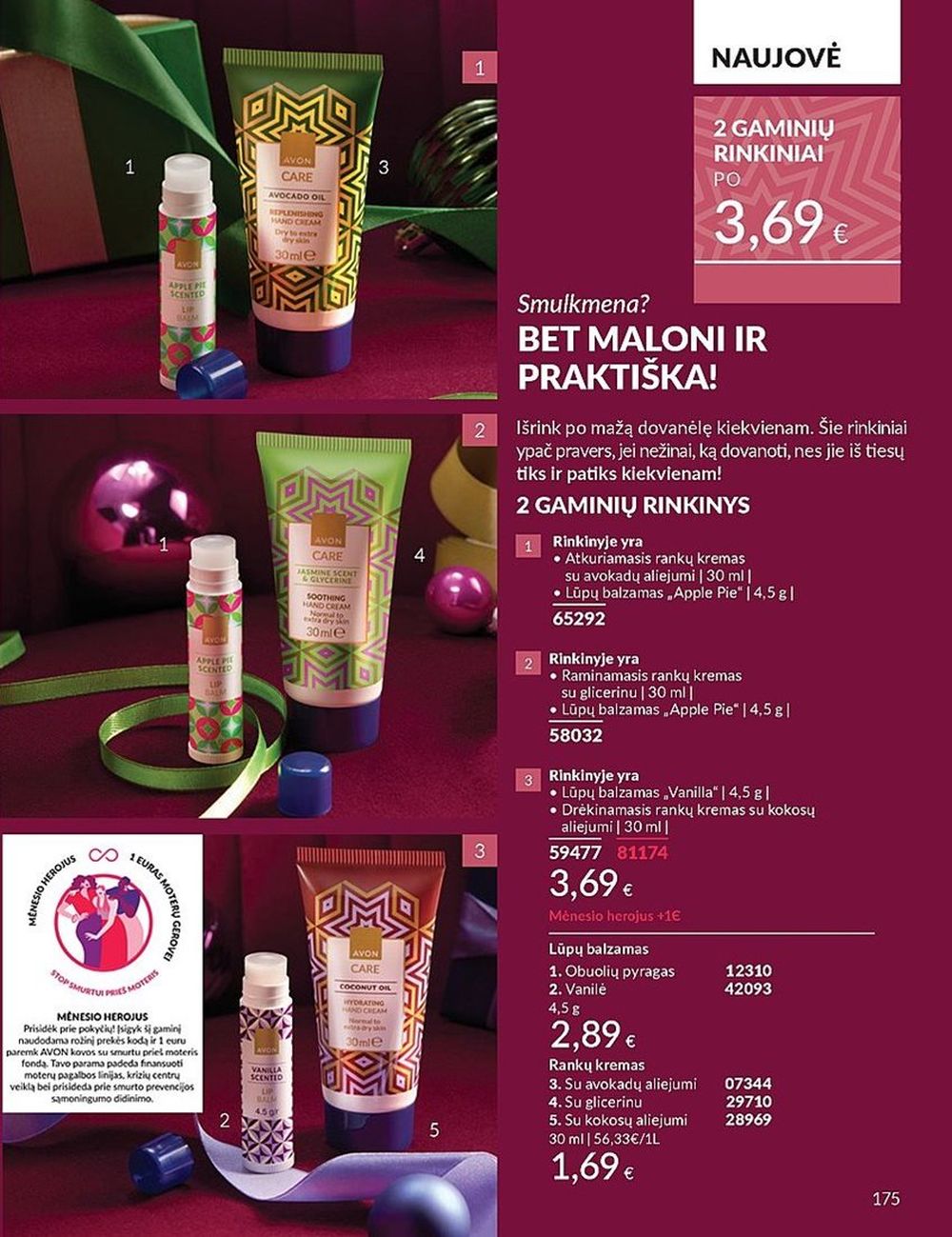 avon - AVON - Katalogas (2024 11 01 - 2024 11 30) - page: 176