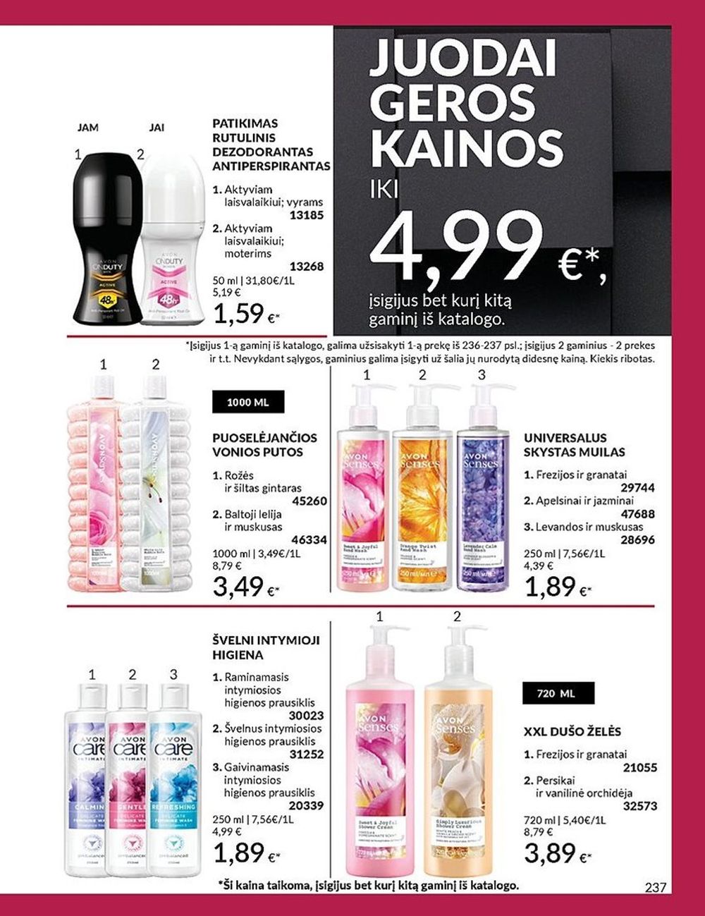 avon - AVON - Katalogas (2024 11 01 - 2024 11 30) - page: 238