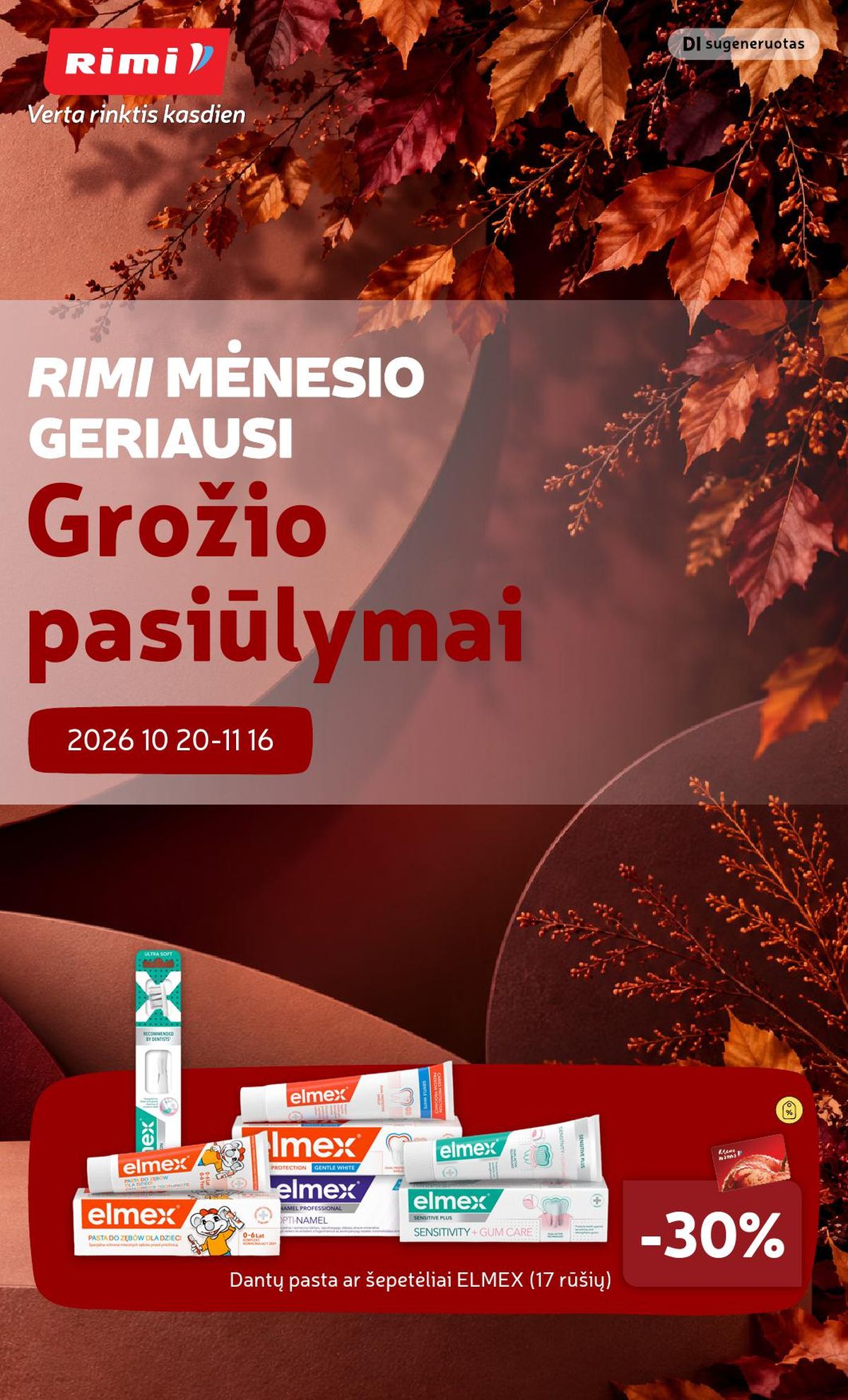rimi - RIMI - GROŽIO prekių katalogas Nr. 11 (2026 10 20 - 2026 11 16)
