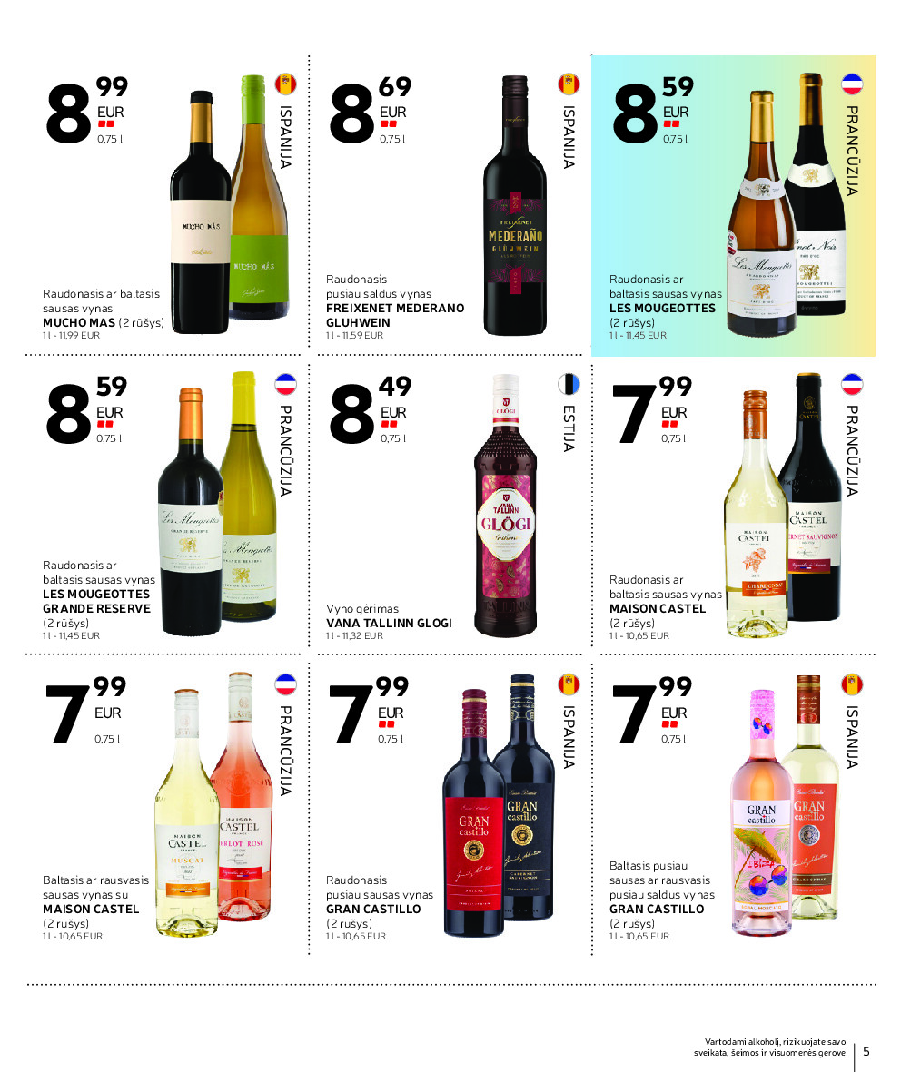 rimi - RIMI - Alkoholiniu gerimu asortimento katalogas nr 21 (2026-10-01 - 2026-11-01) - page: 5