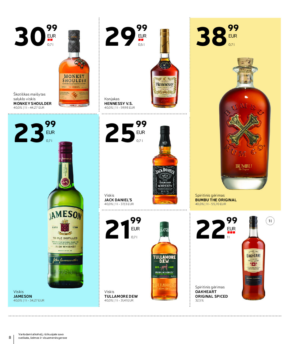 rimi - RIMI - Alkoholiniu gerimu asortimento katalogas nr 21 (2026-10-01 - 2026-11-01) - page: 8