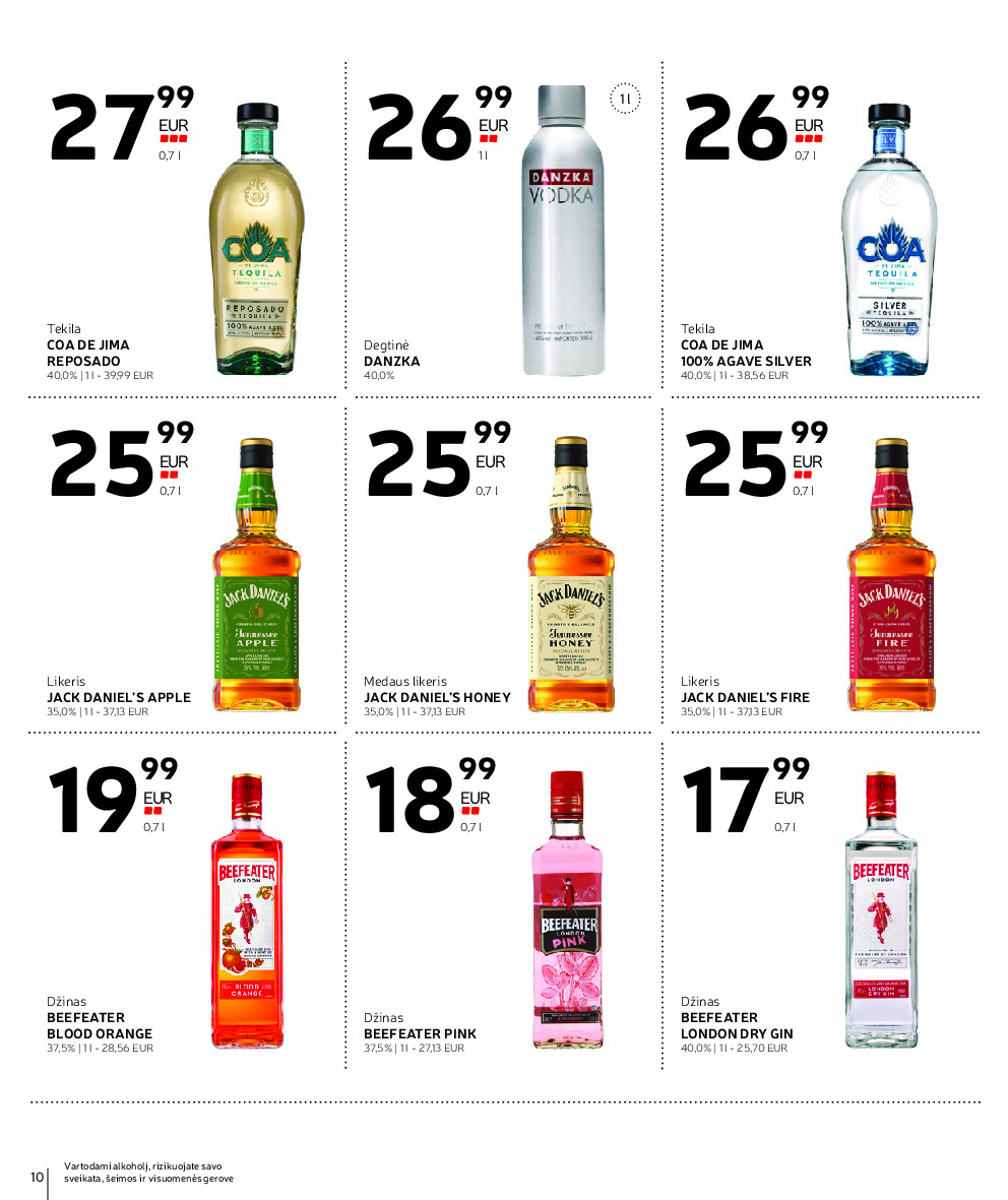 rimi - RIMI - Alkoholiniu gerimu asortimento katalogas nr 21 (2026-10-01 - 2026-11-01) - page: 10
