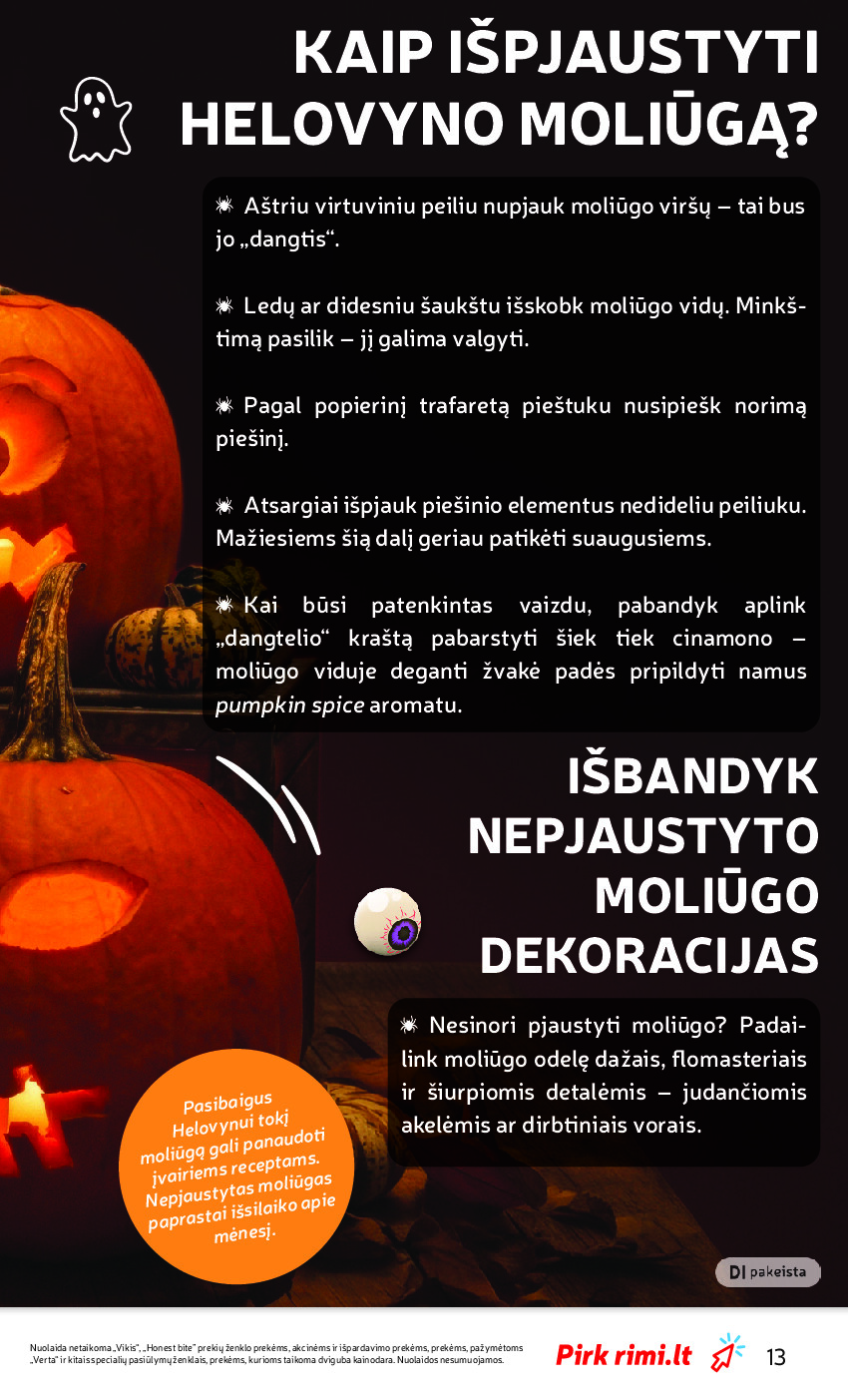 rimi - RIMI - Helovynas 2026 (2026-10-01 - 2026-11-01) - page: 13