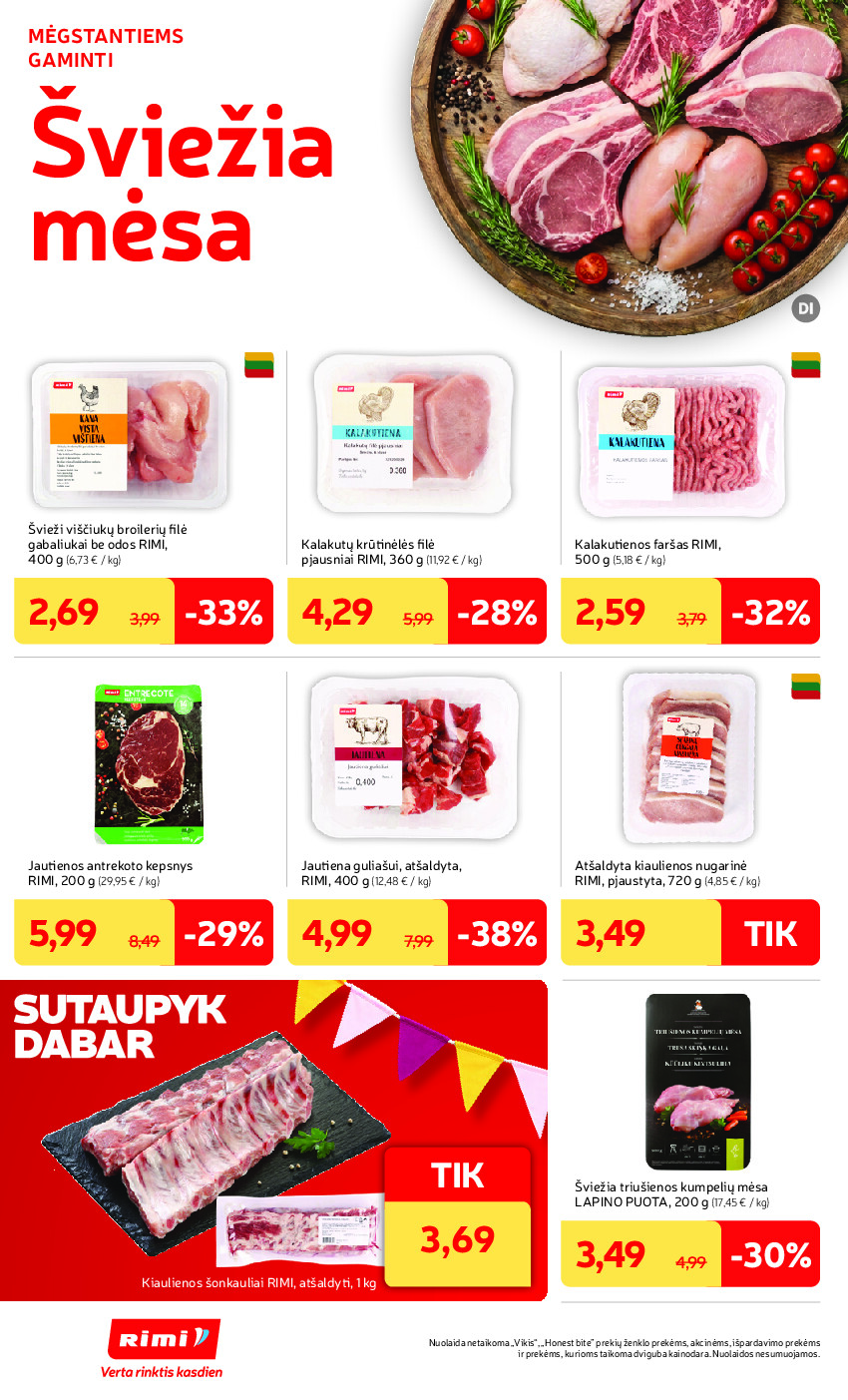 rimi - RIMI - Savaitinis akcijų leidinys Nr. 43 (2026-10-20 - 2026-10-26) - page: 12