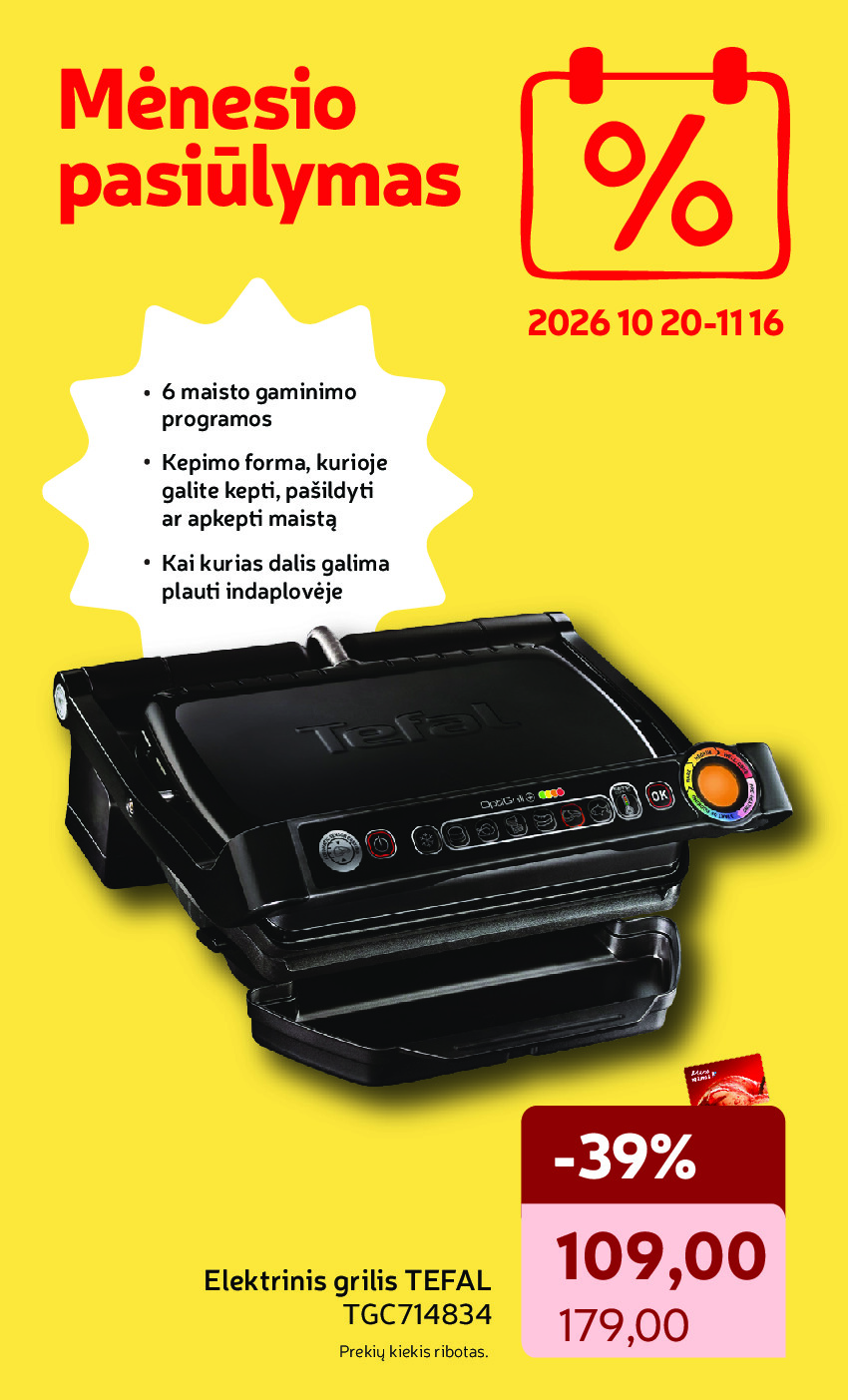 rimi - RIMI - Savaitinis akcijų leidinys Nr. 43 (2026-10-20 - 2026-10-26) - page: 33