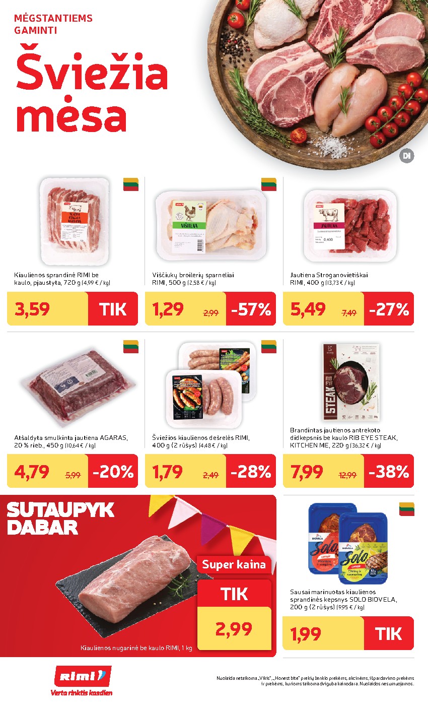 rimi - RIMI - Savaitinis akcijų leidinys Nr. 44 (2026-10-27 - 2026-11-02) - page: 12