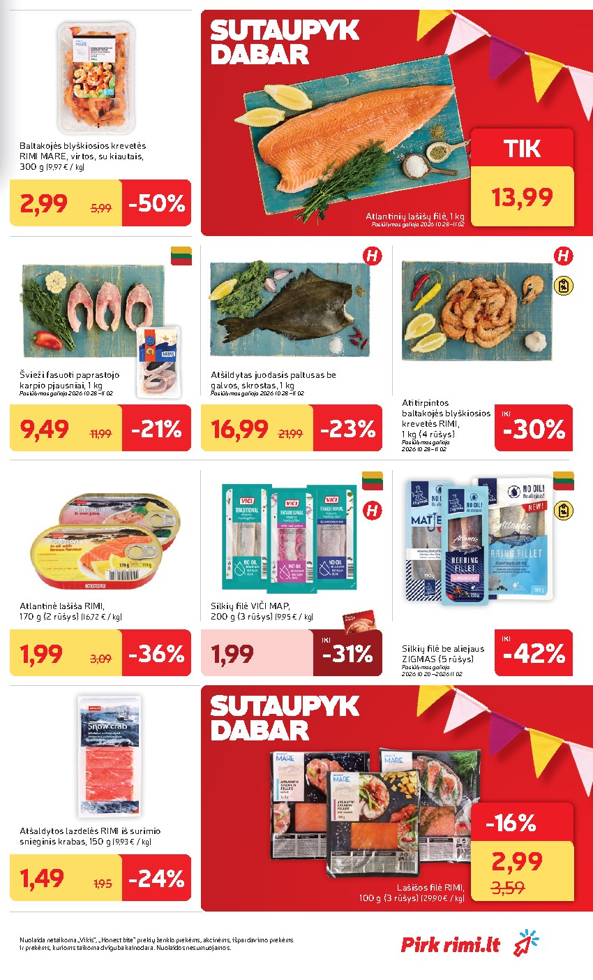 rimi - RIMI - Savaitinis akcijų leidinys Nr. 44 (2026-10-27 - 2026-11-02) - page: 13