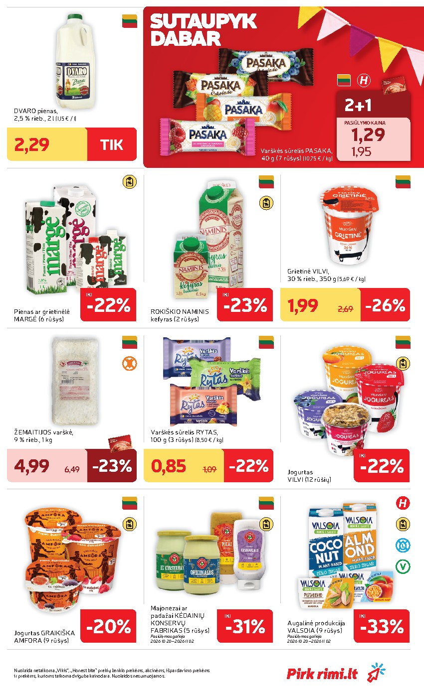 rimi - RIMI - Savaitinis akcijų leidinys Nr. 44 (2026-10-27 - 2026-11-02) - page: 25