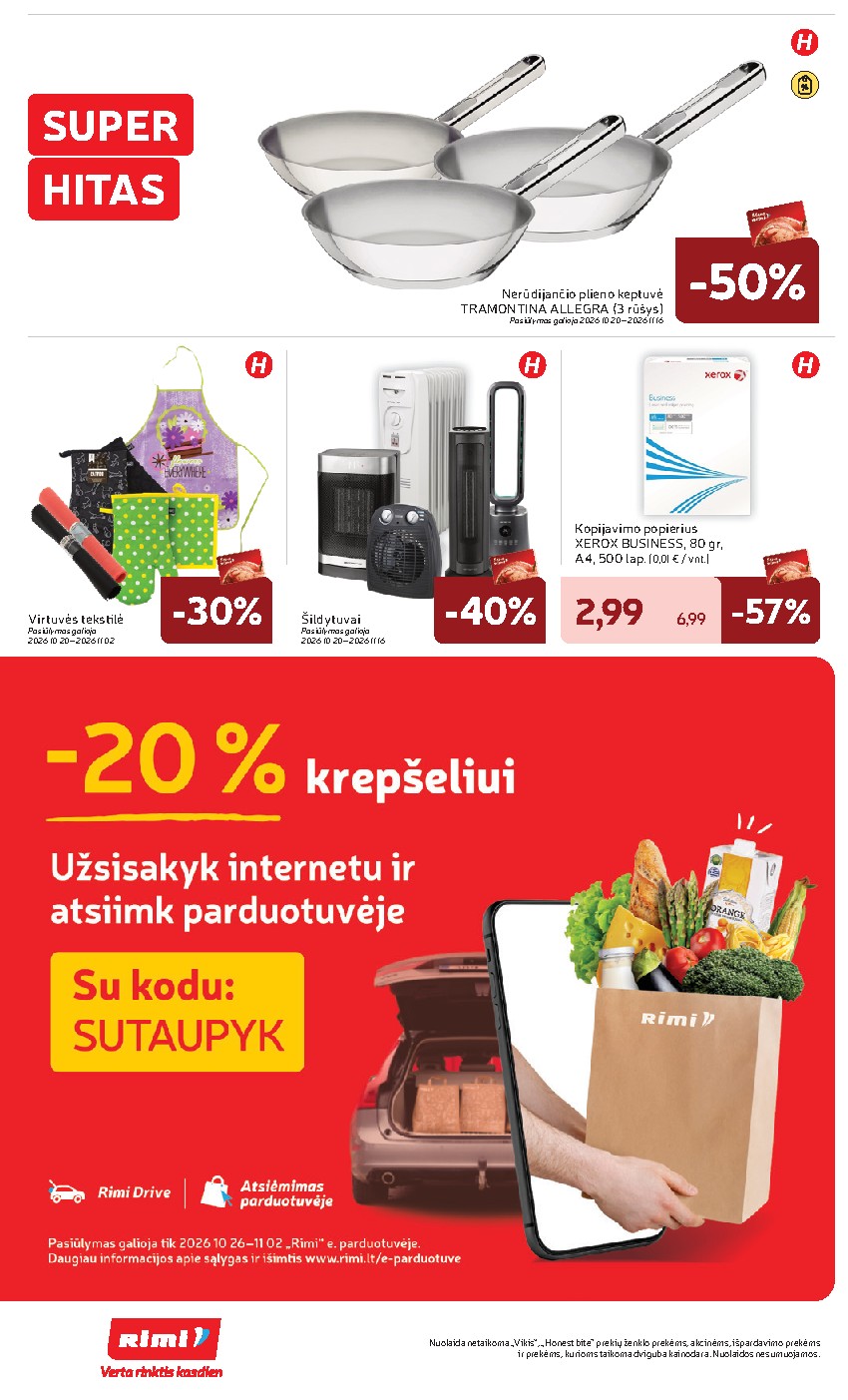rimi - RIMI - Savaitinis akcijų leidinys Nr. 44 (2026-10-27 - 2026-11-02) - page: 36