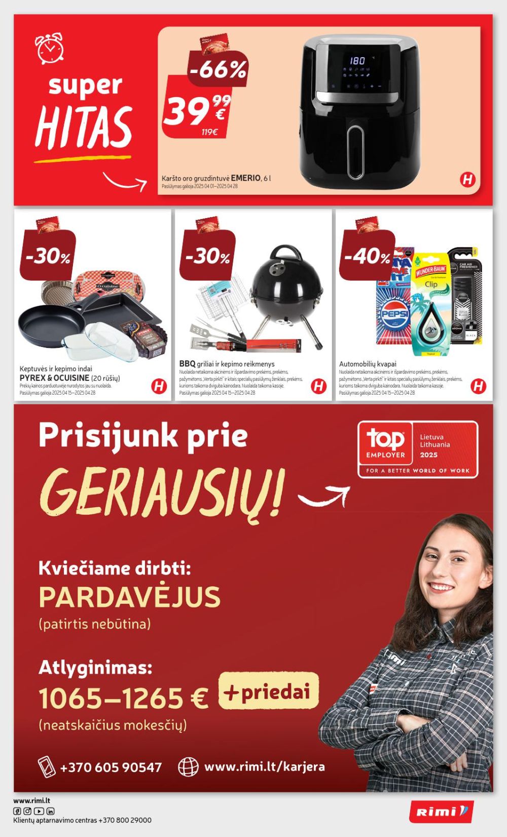 rimi - RIMI - Leidinys Nr.17 (2025 04 22 - 2025 04 28) - page: 32