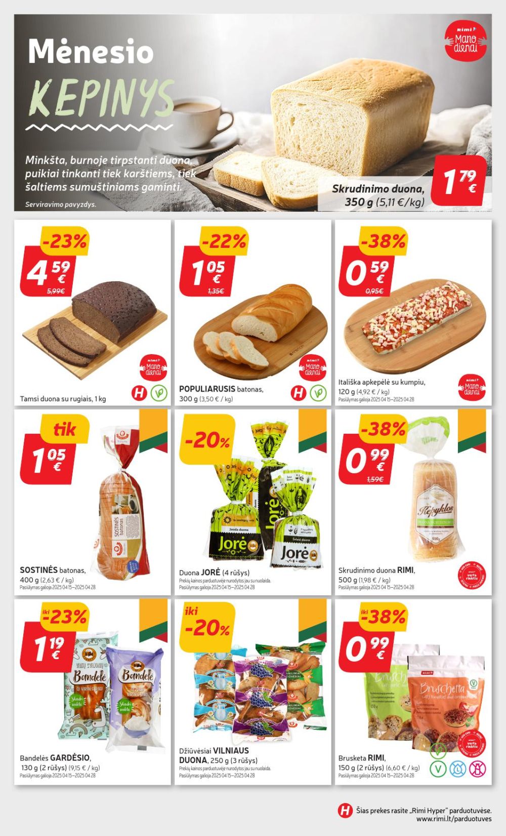 rimi - RIMI - Leidinys Nr.17 (2025 04 22 - 2025 04 28) - page: 16